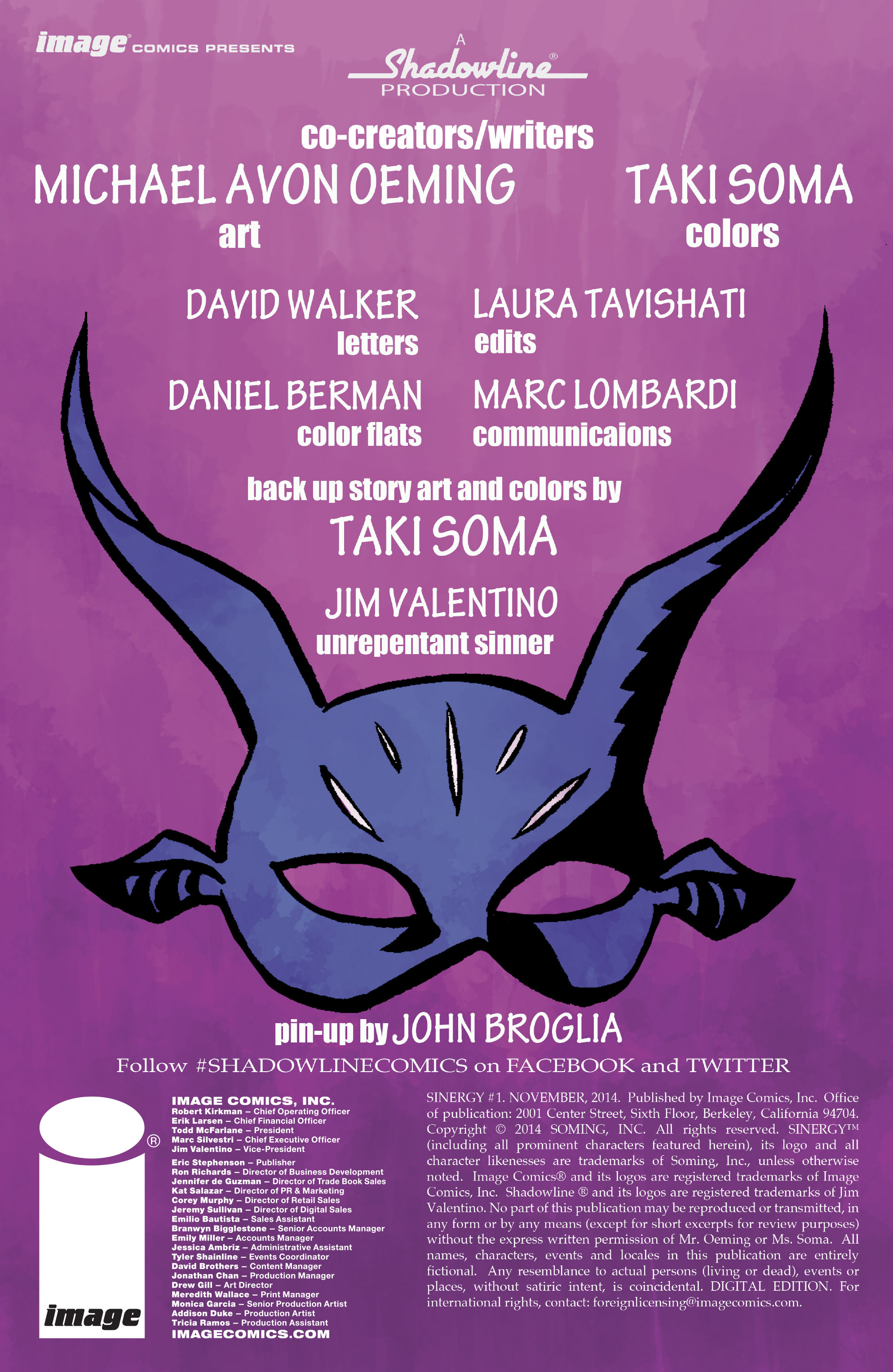 Read online Sinergy comic -  Issue #1 - 2