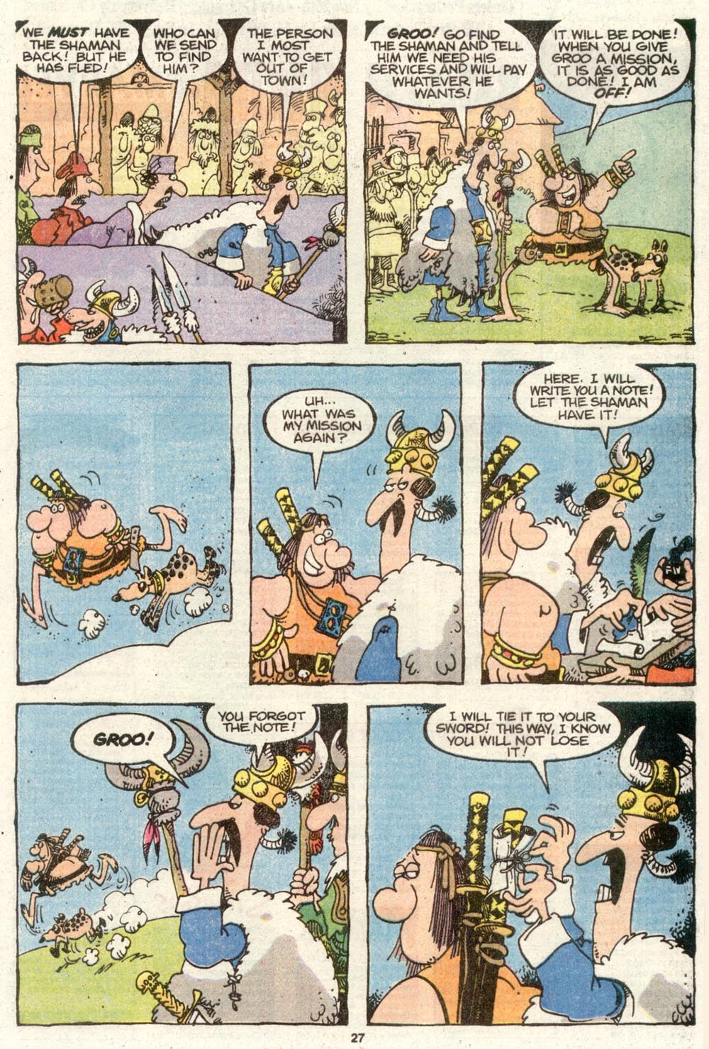 Read online Sergio Aragonés Groo the Wanderer comic -  Issue #72 - 21