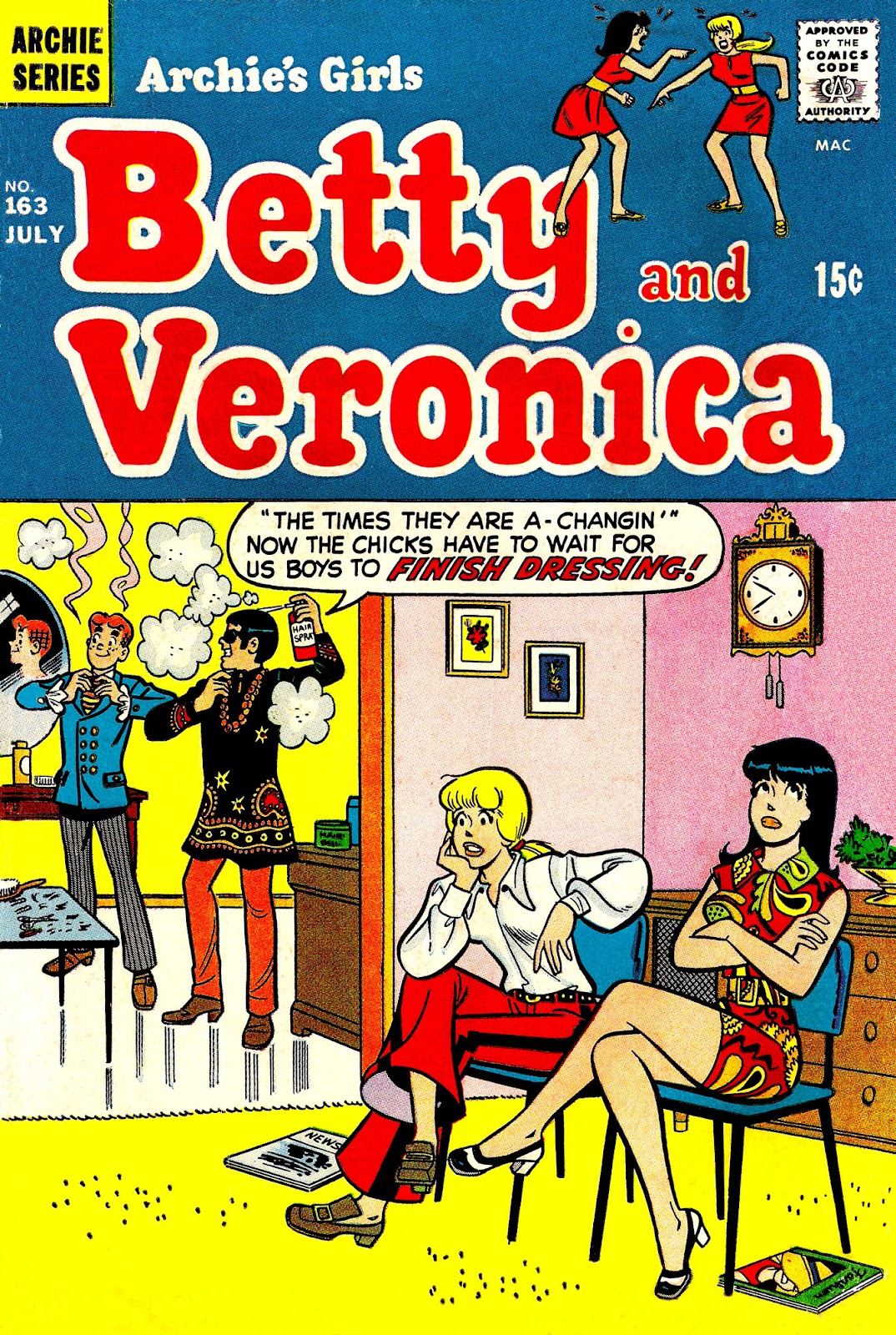 Archie's Girls Betty and Veronica issue 163 - Page 1