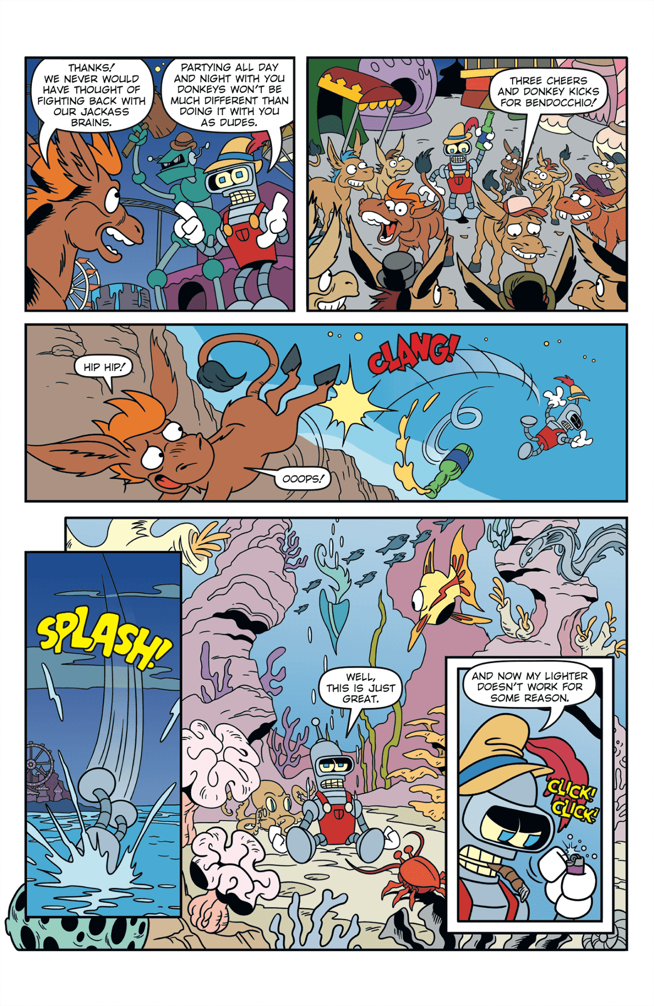 Read online Futurama Comics comic -  Issue #83 - 16