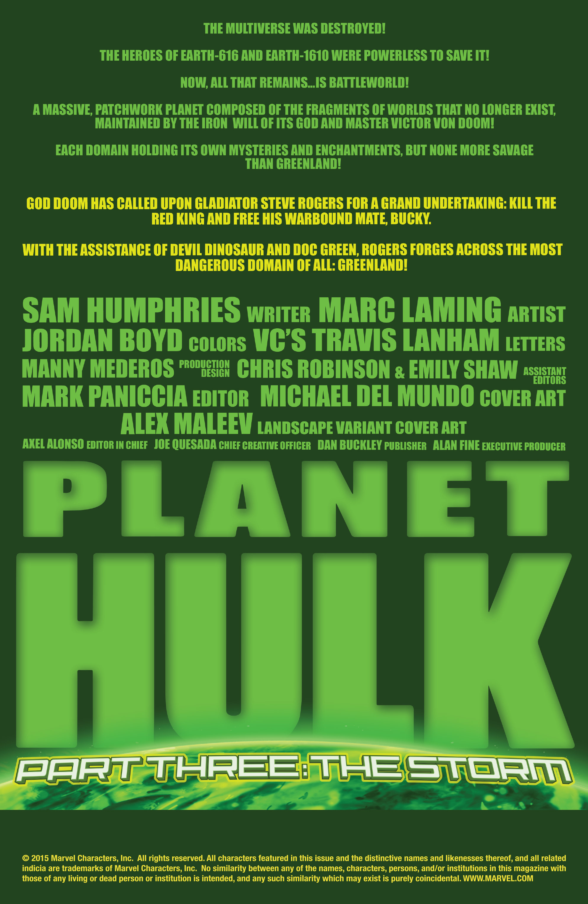 Read online Planet Hulk comic -  Issue #3 - 2