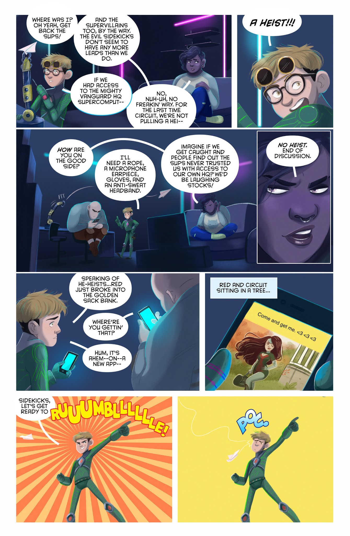 Read online Superfreaks comic -  Issue #1 - 16