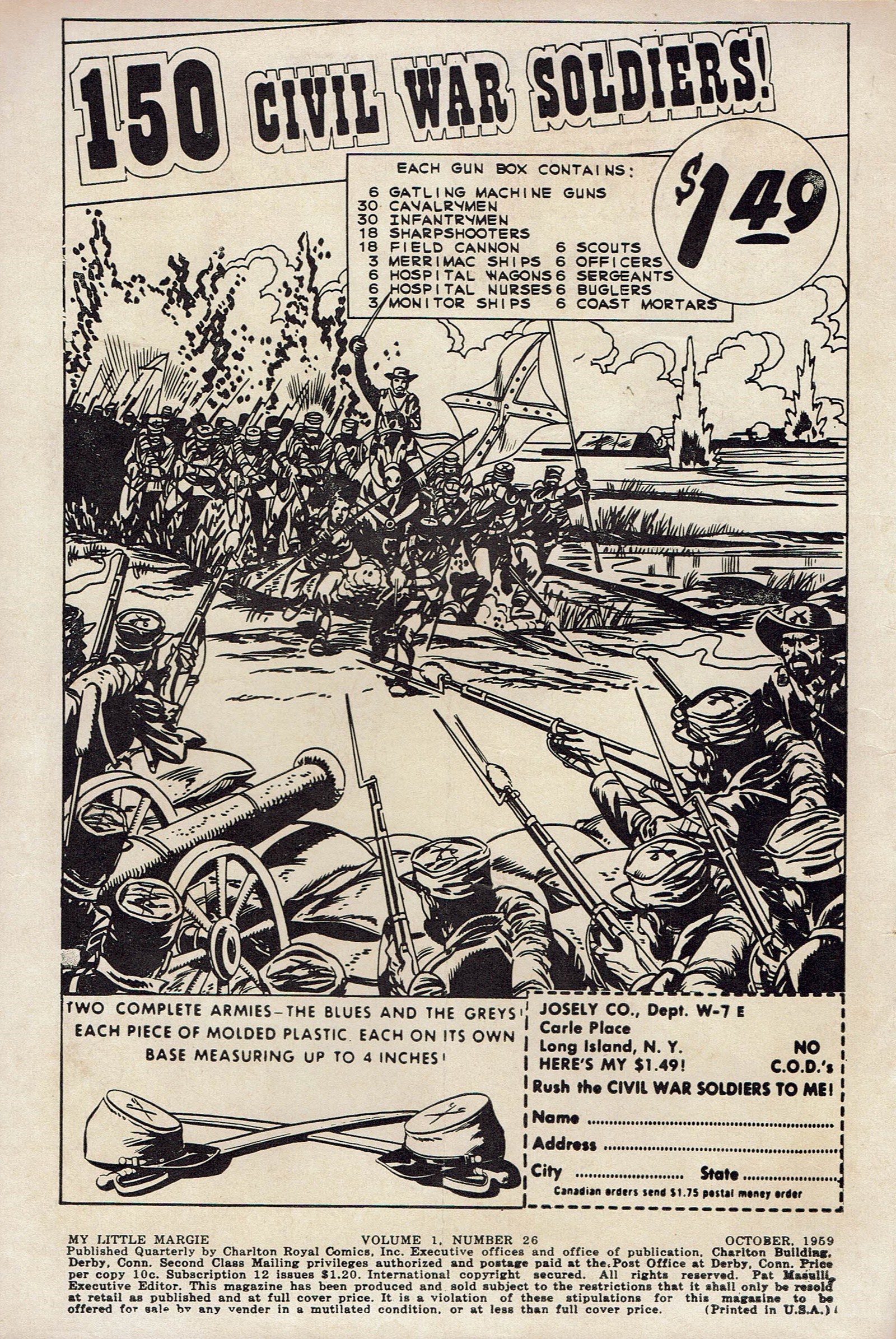 Read online My Little Margie (1954) comic -  Issue #26 - 2