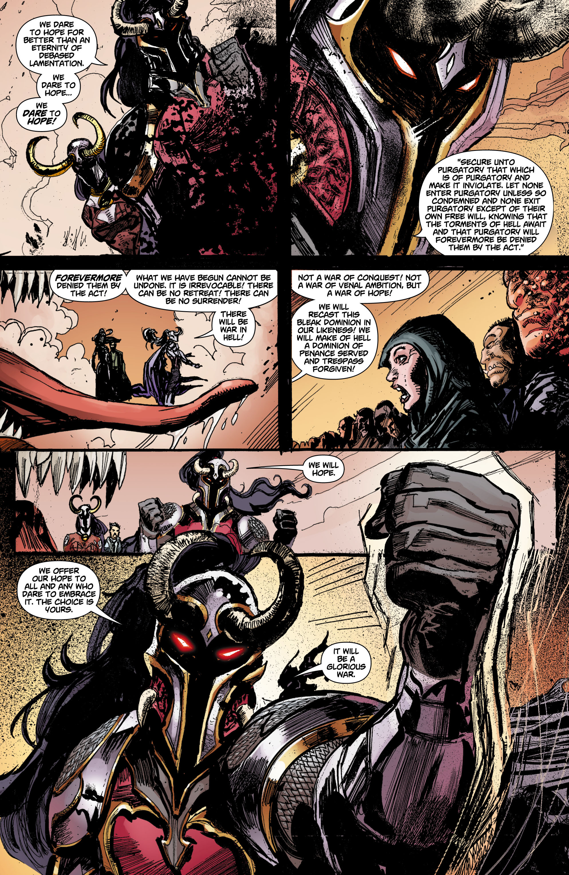 Read online Reign in Hell comic -  Issue #1 - 10