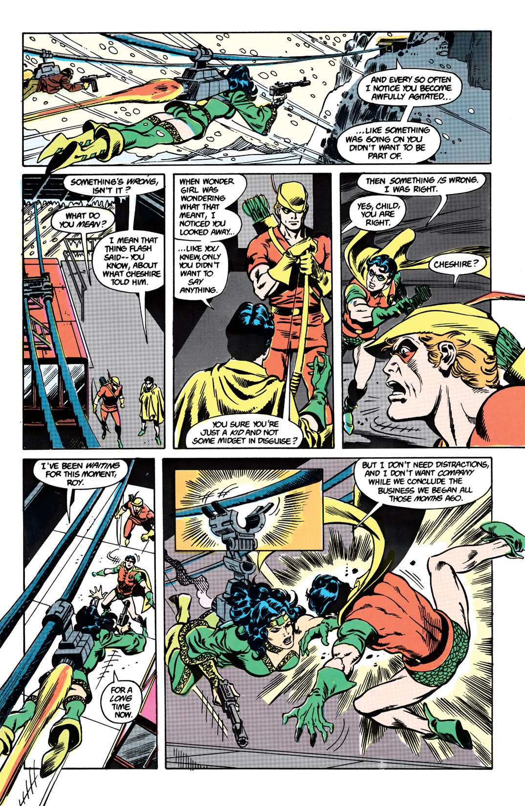 Read online The New Teen Titans (1984) comic -  Issue #20 - 28