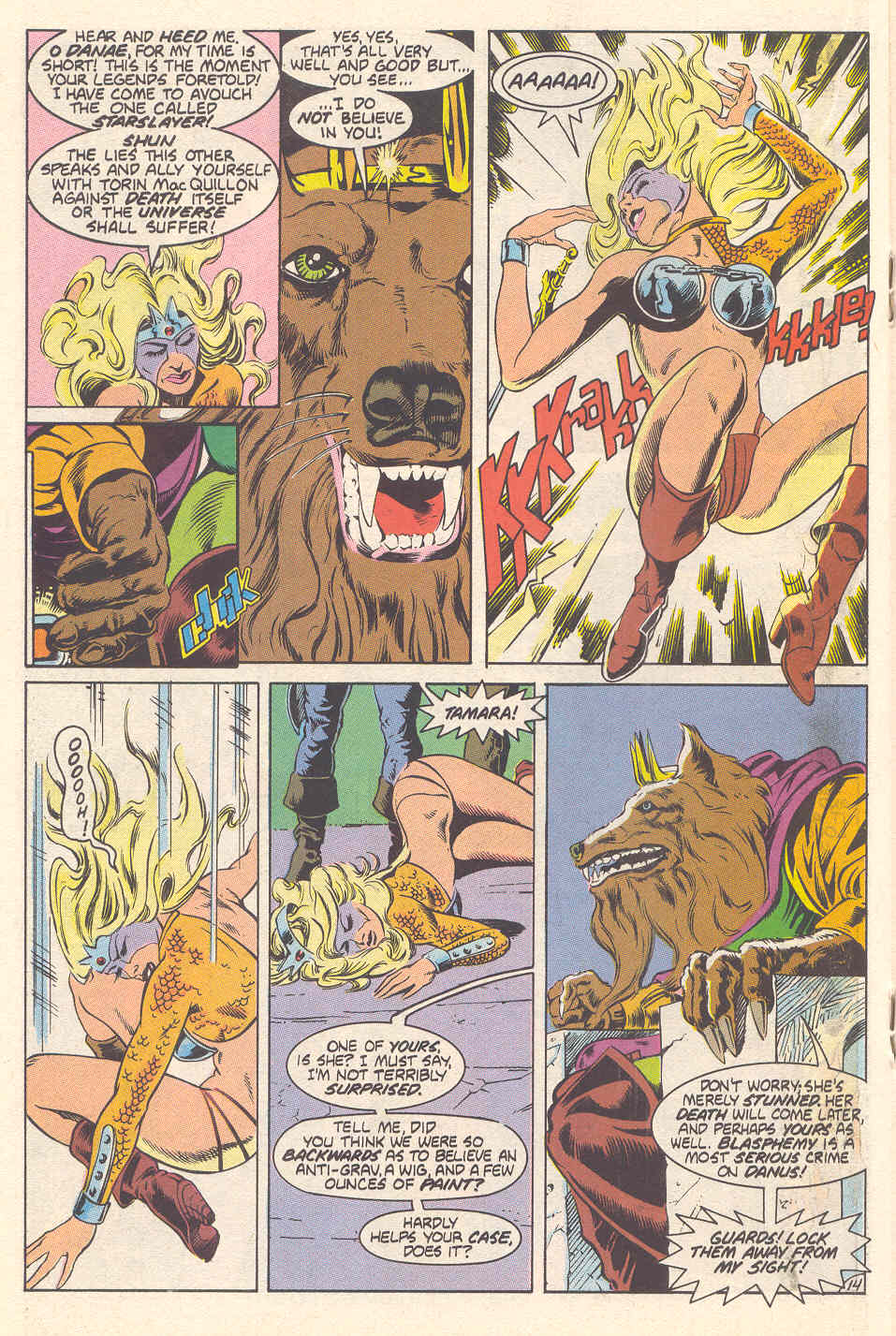 Read online Starslayer comic -  Issue #32 - 16