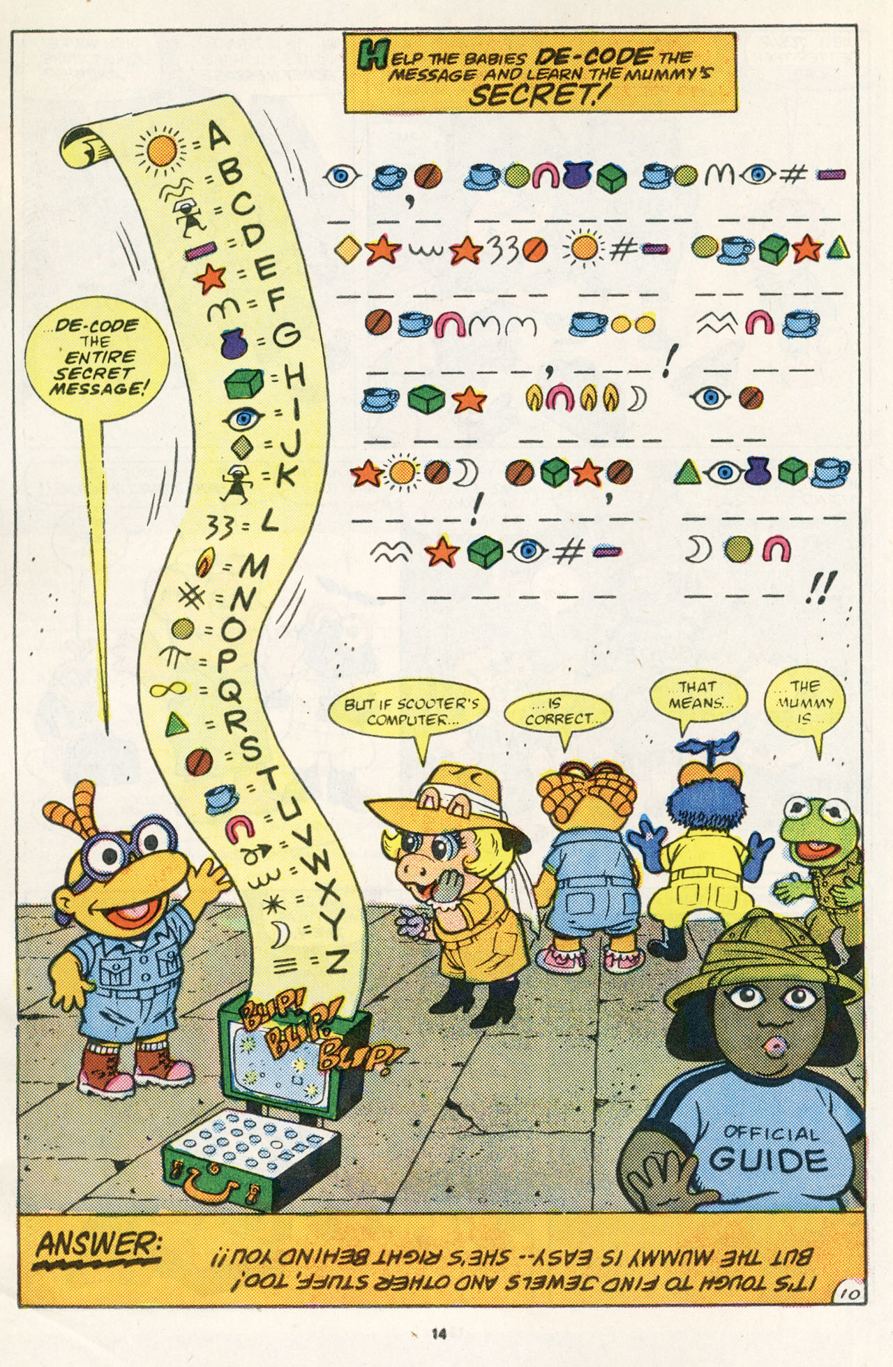Read online Muppet Babies comic -  Issue #23 - 16