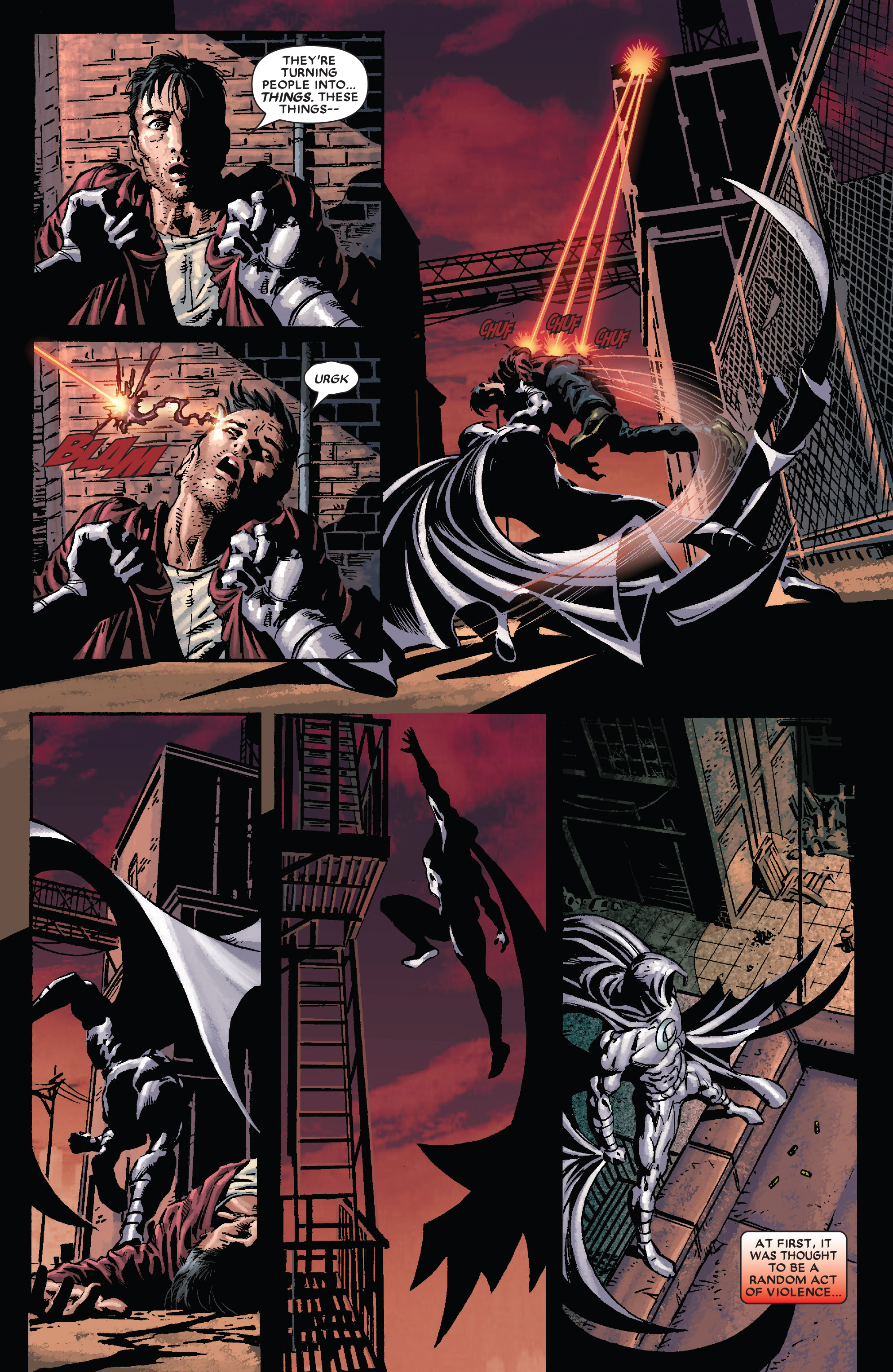 Read online Moon Knight by Huston, Benson & Hurwitz Omnibus comic -  Issue # TPB (Part 6) - 39
