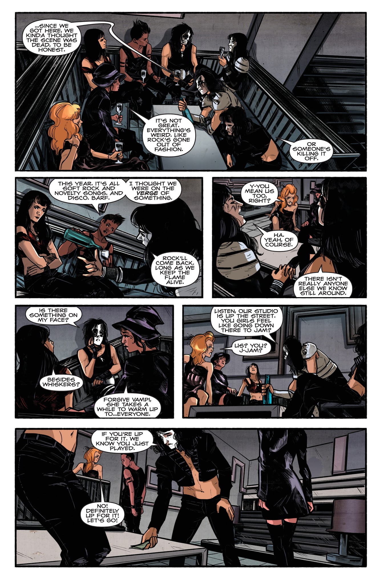 Read online Kiss/Vampirella comic -  Issue #3 - 9