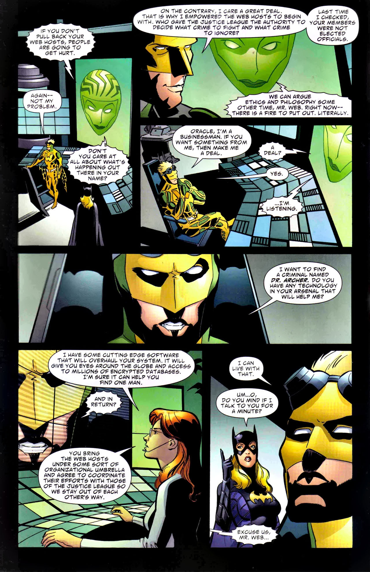 Read online The Web comic -  Issue #3 - 6