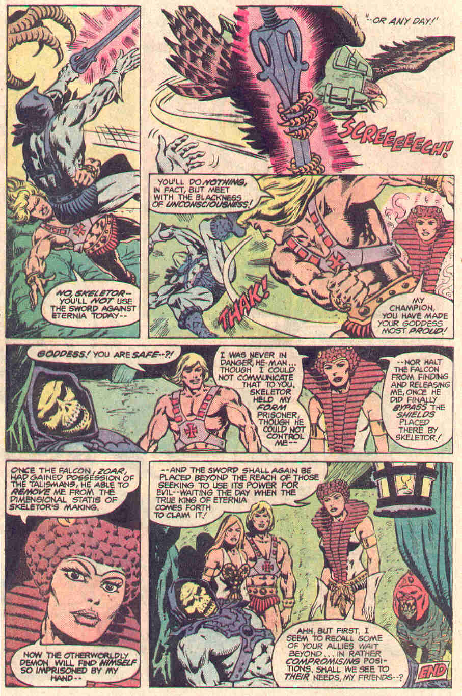 Read online Masters of the Universe (1982) comic -  Issue #3 - 24