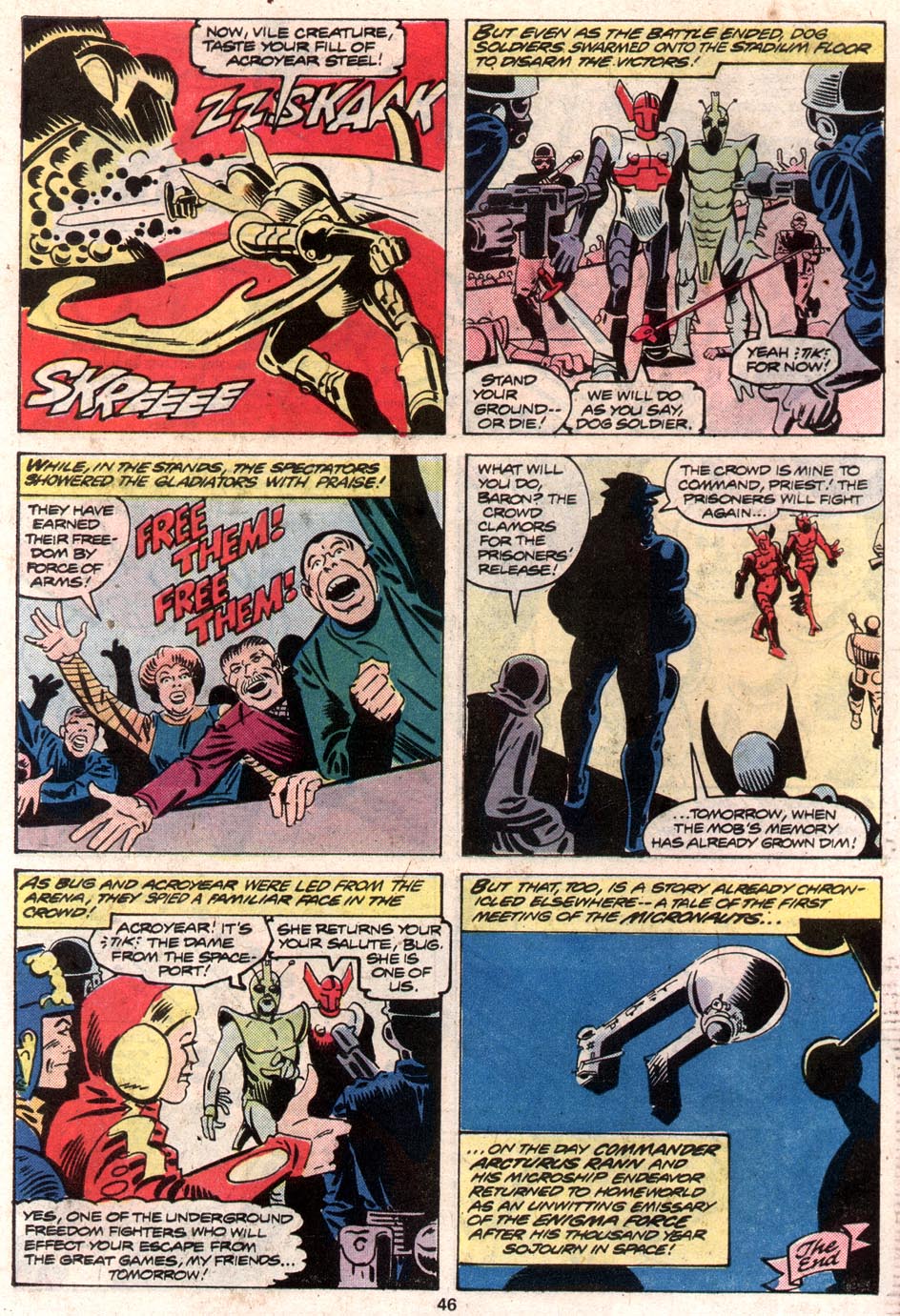 Read online Micronauts (1979) comic -  Issue # _Annual 1 - 35