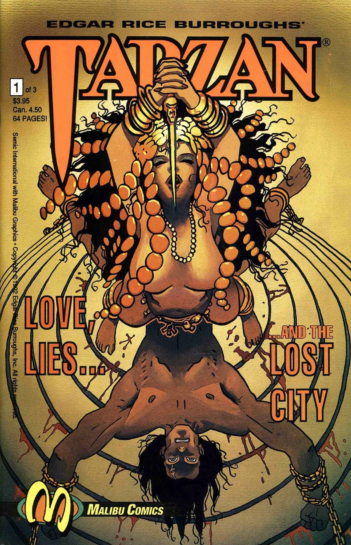 Read online Tarzan: Love, Lies and the Lost City comic -  Issue #1 - 1