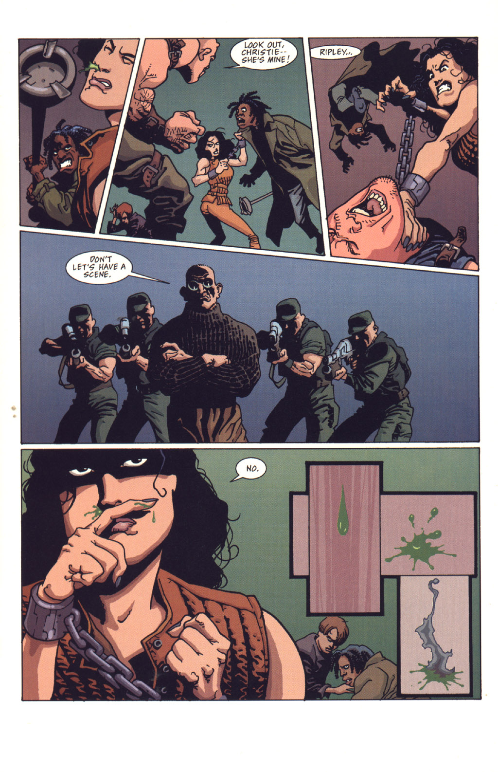 Read online Alien Resurrection comic -  Issue #1 - 12