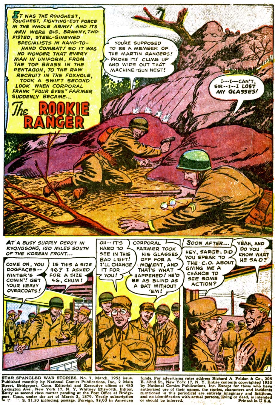 Read online Star Spangled War Stories (1952) comic -  Issue #7 - 3