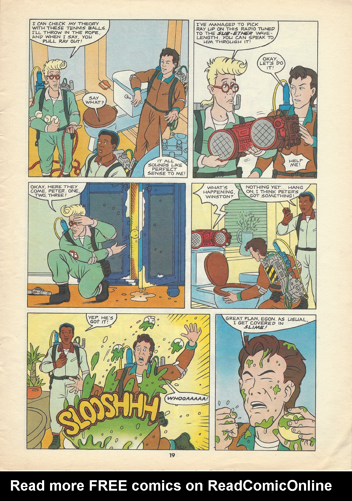 Read online The Real Ghostbusters comic -  Issue #49 - 19