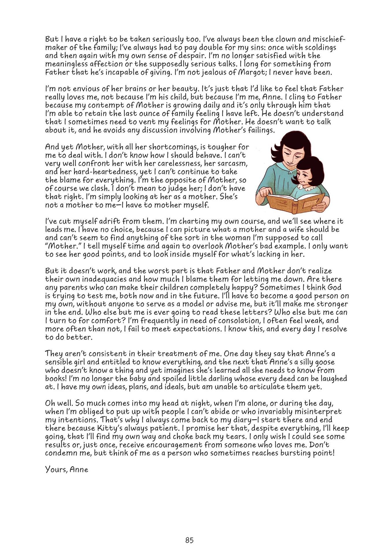 Read online Anne Frank’s Diary: The Graphic Adaptation comic -  Issue # TPB - 85
