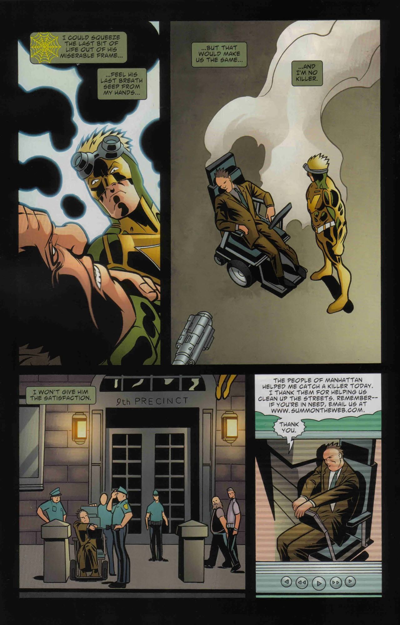 Read online The Web comic -  Issue #3 - 19