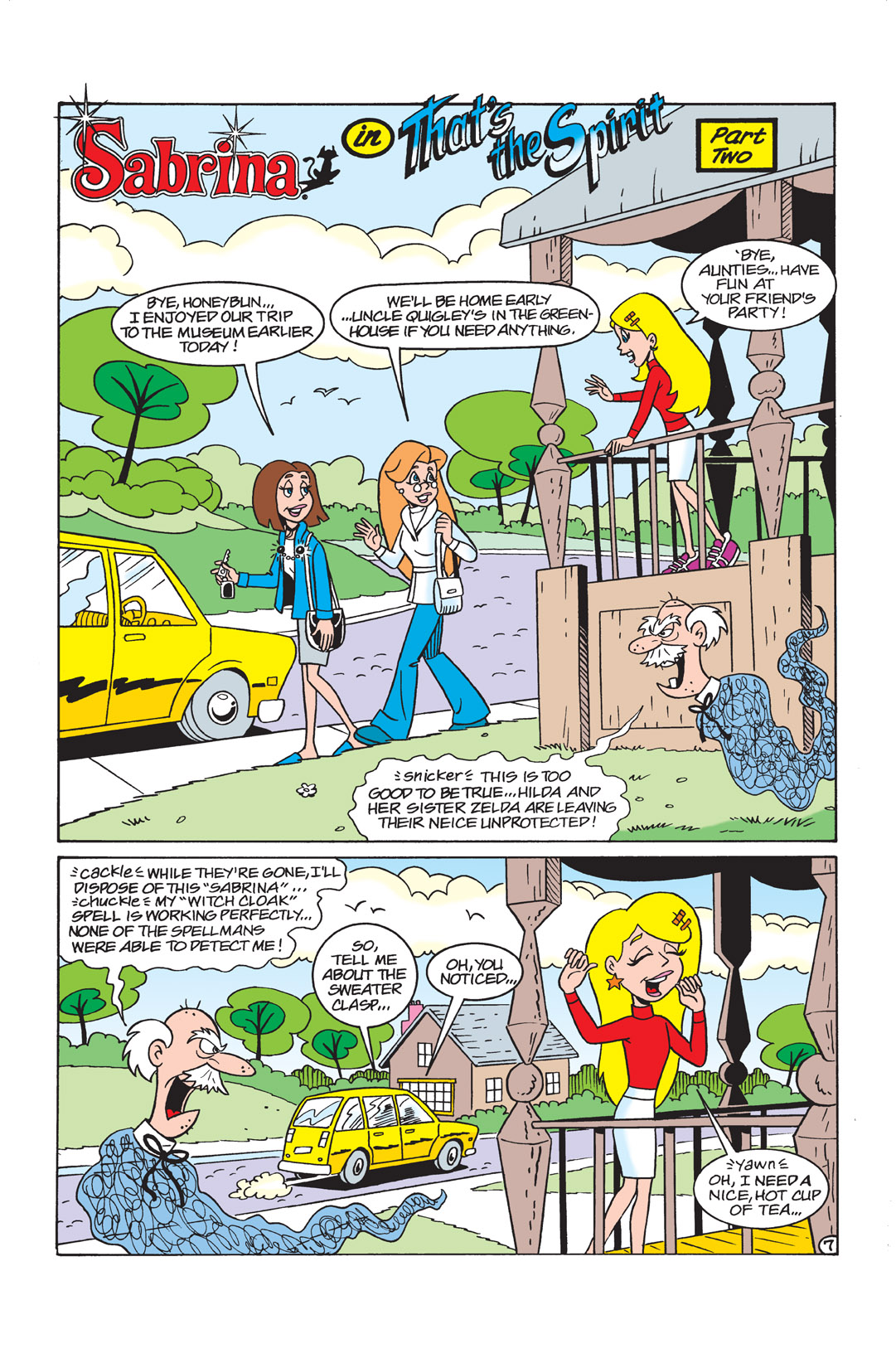 Read online Sabrina the Teenage Witch (2000) comic -  Issue #6 - 9