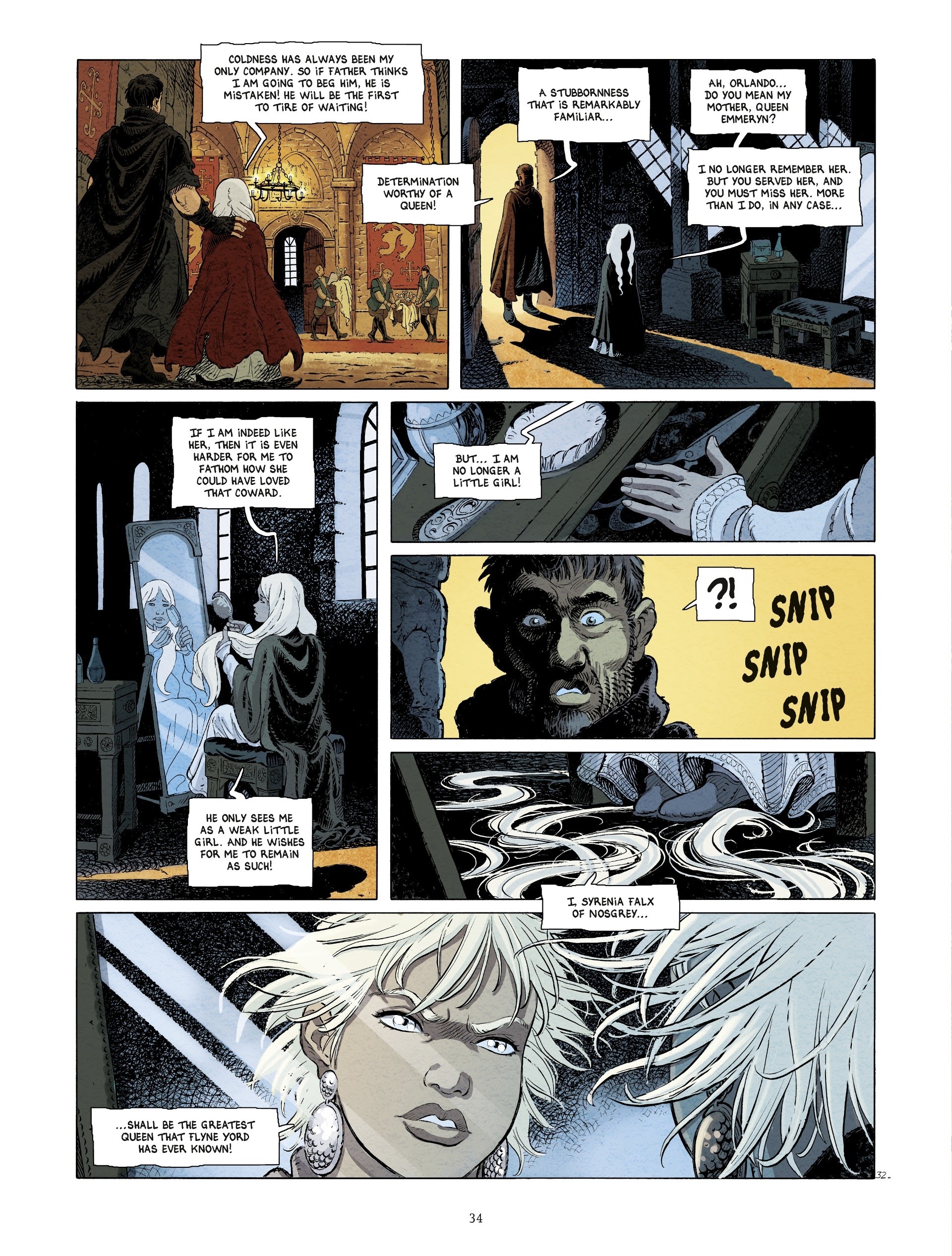 Read online Layla: A Tale of the Scarlet Swamp comic -  Issue # TPB - 36