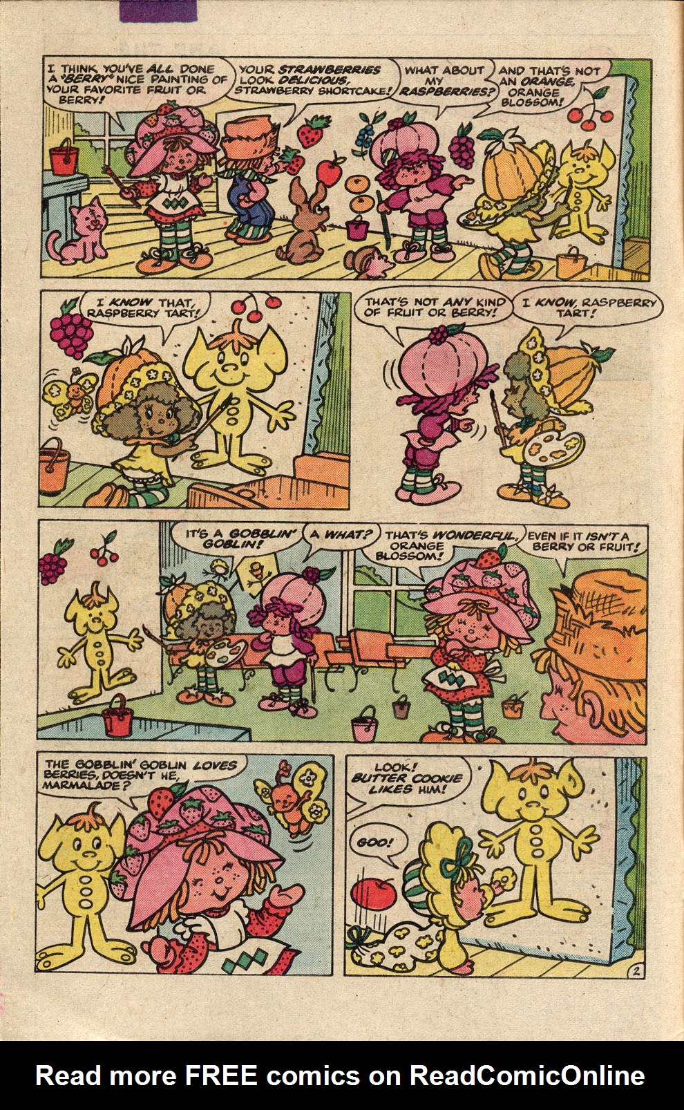 Read online Strawberry Shortcake (1985) comic -  Issue #2 - 4