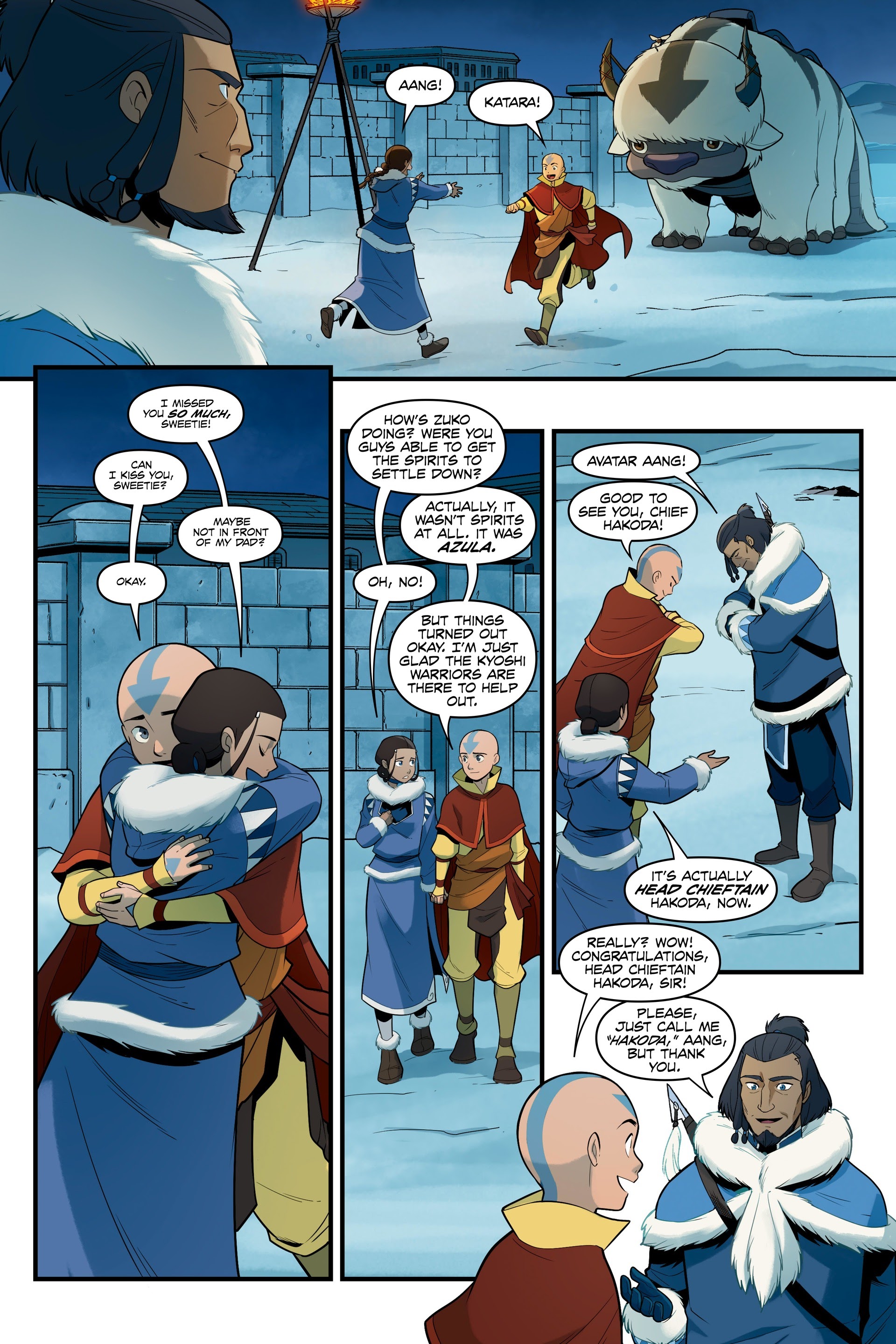 Read online Avatar: The Last Airbender--North and South Omnibus comic -  Issue # TPB (Part 1) - 96
