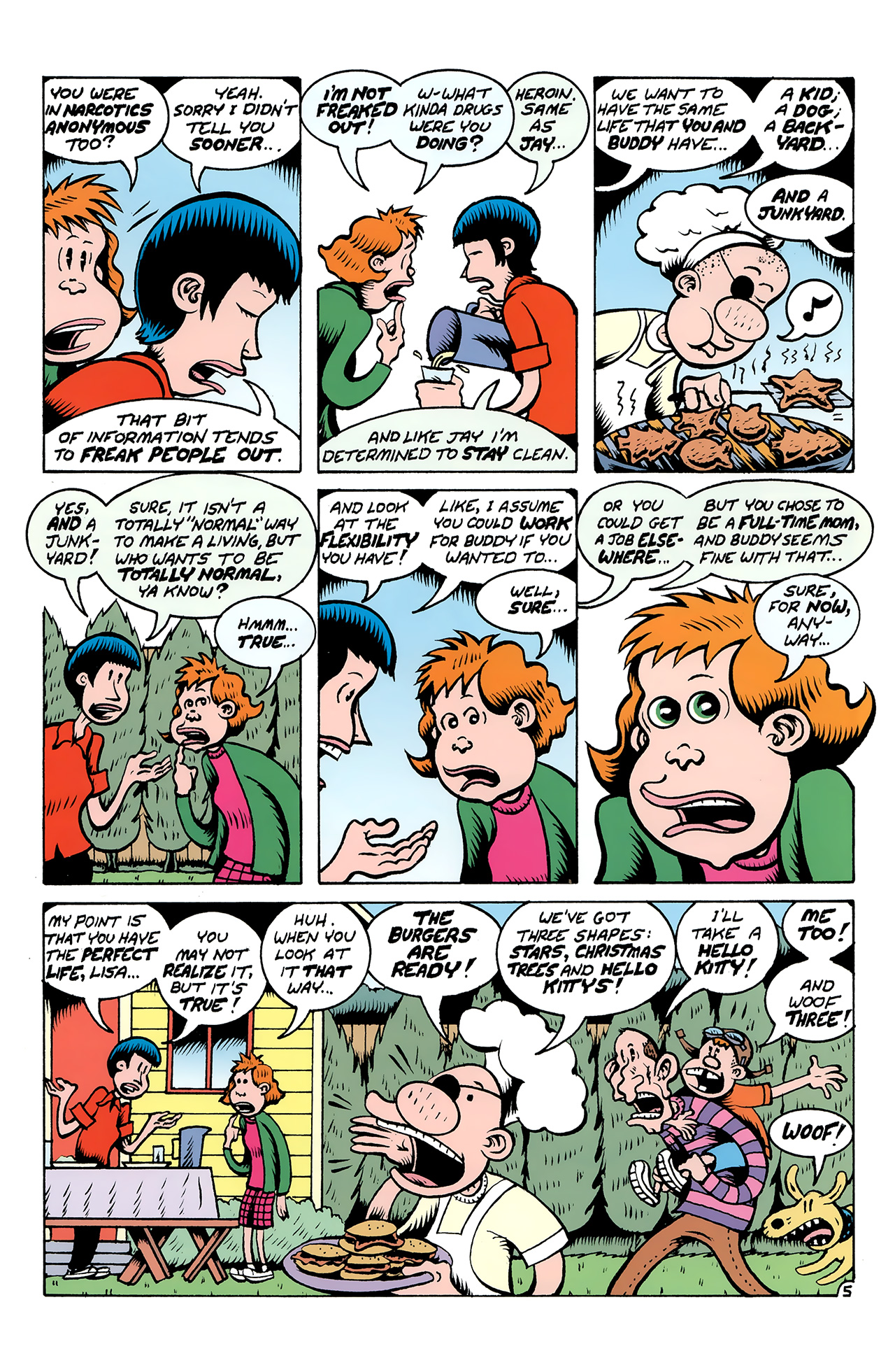 Read online Hate comic -  Issue # _Annual 9 - 7