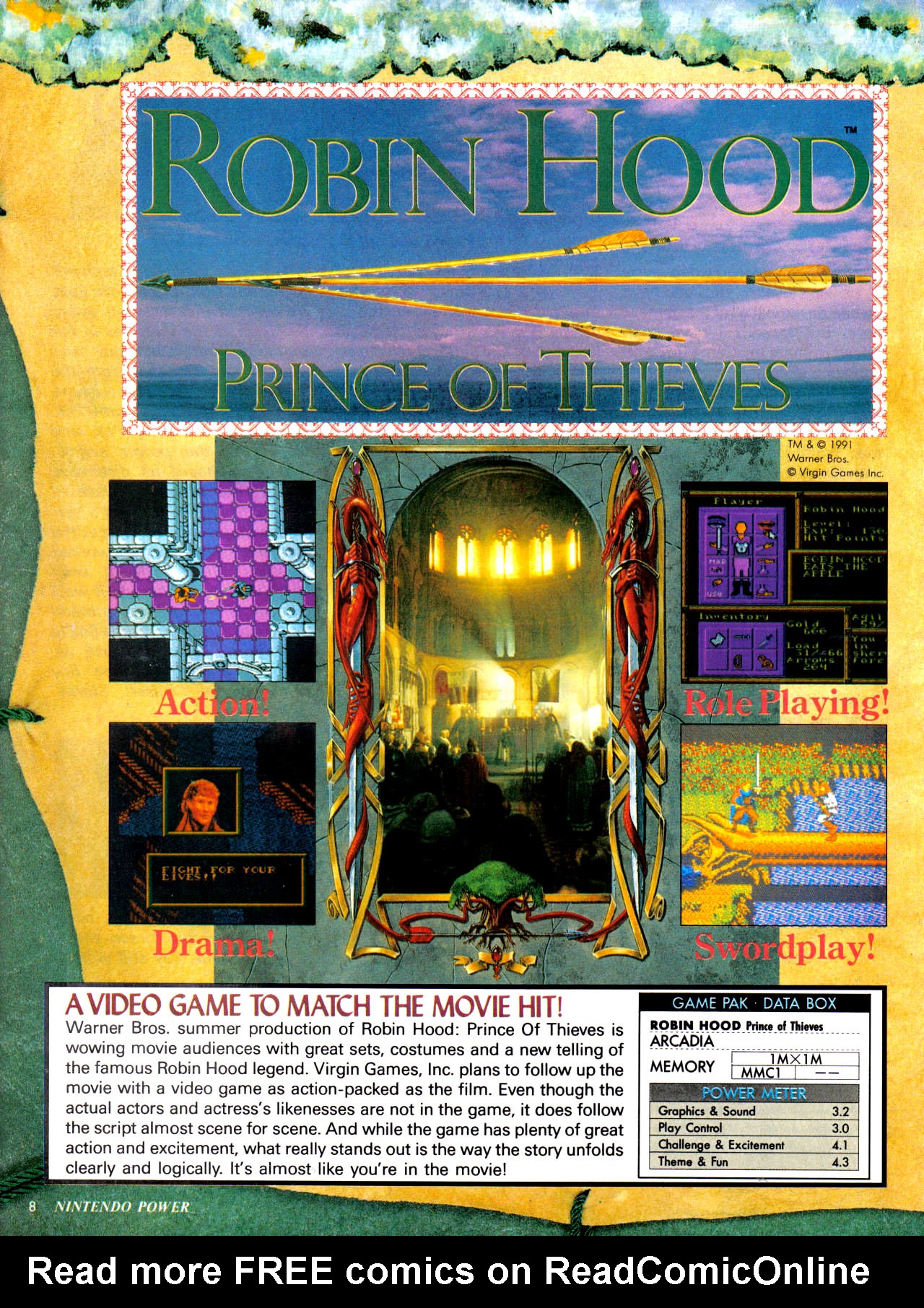 Read online Nintendo Power comic -  Issue #26 - 11