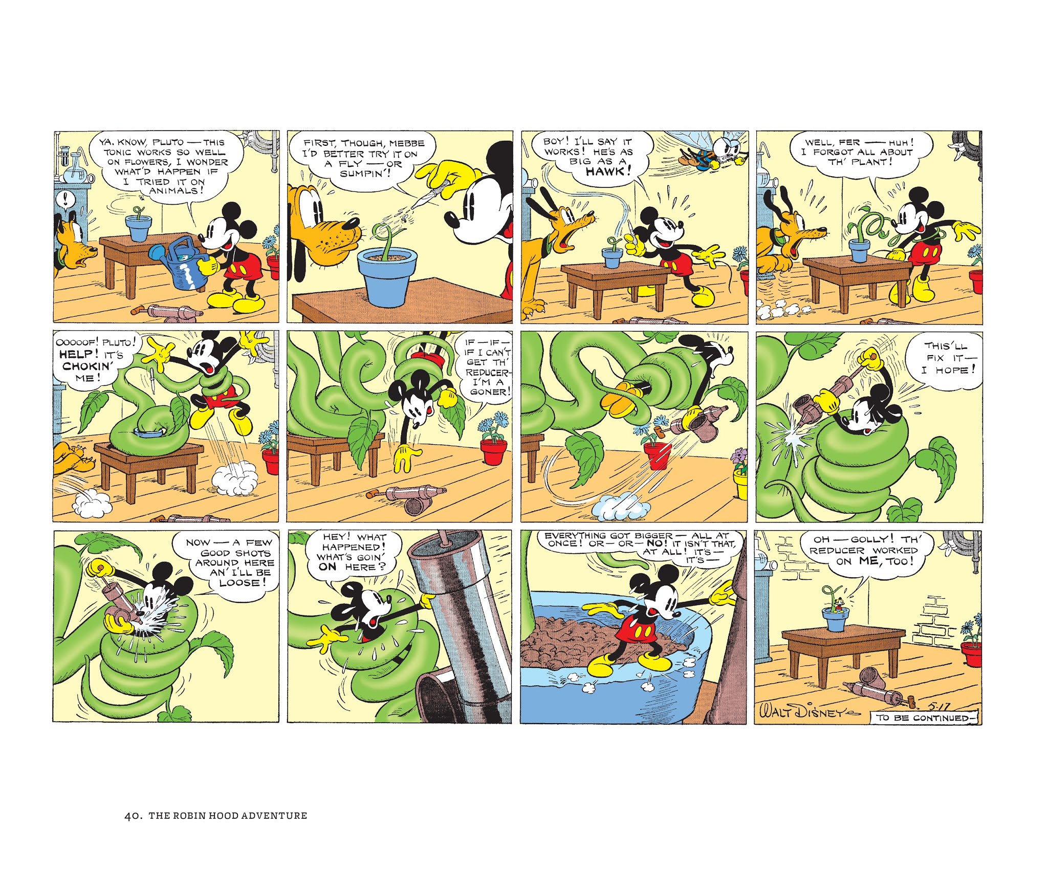 Read online Walt Disney's Mickey Mouse Color Sundays comic -  Issue # TPB 2 (Part 1) - 40