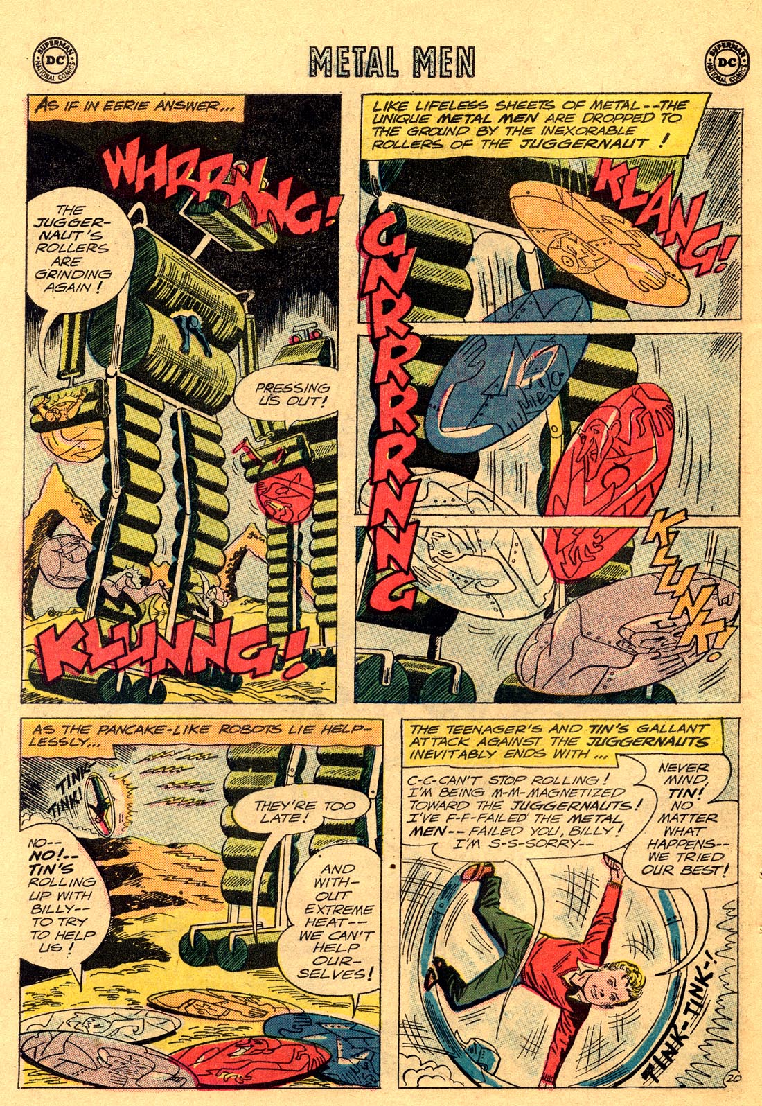 Read online Metal Men (1963) comic -  Issue #9 - 26