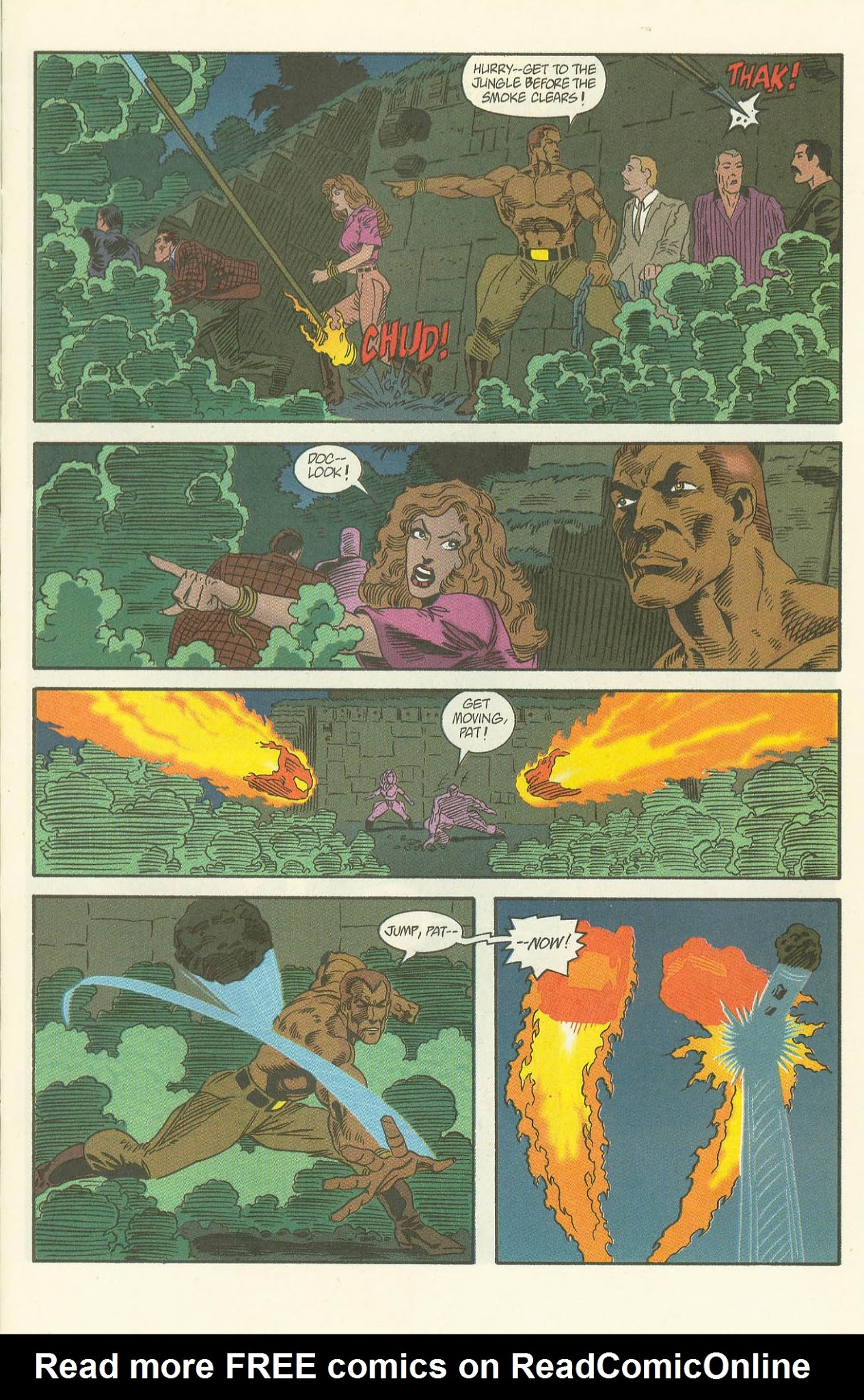 Read online Doc Savage: Curse of the Fire God comic -  Issue # TPB - 90