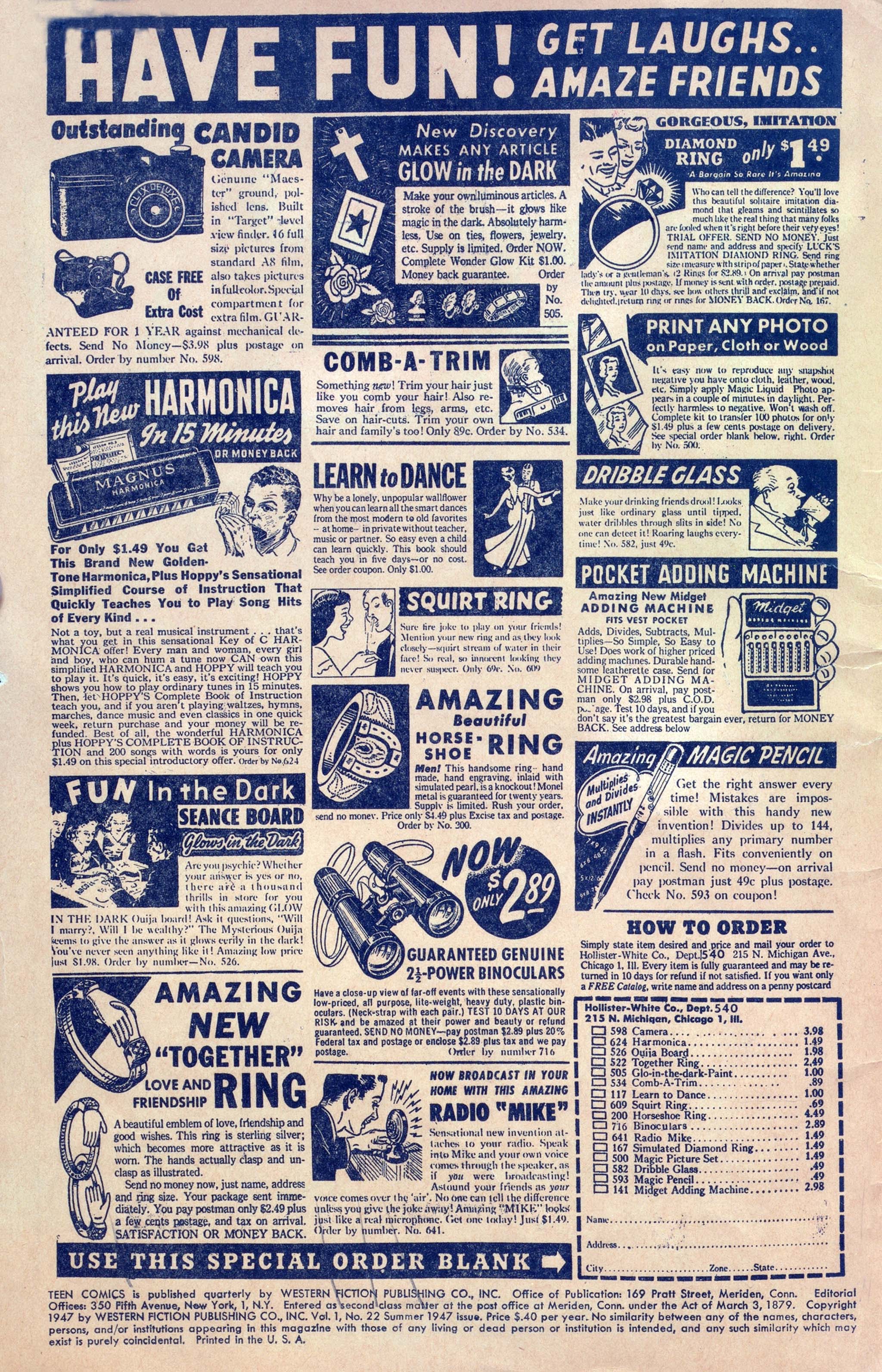 Read online Teen Comics comic -  Issue #22 - 2