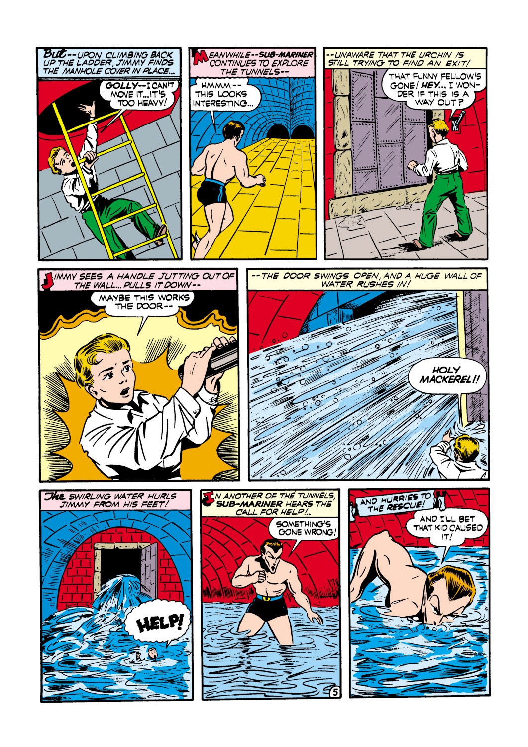 Read online Sub-Mariner Comics comic -  Issue #1 - 28