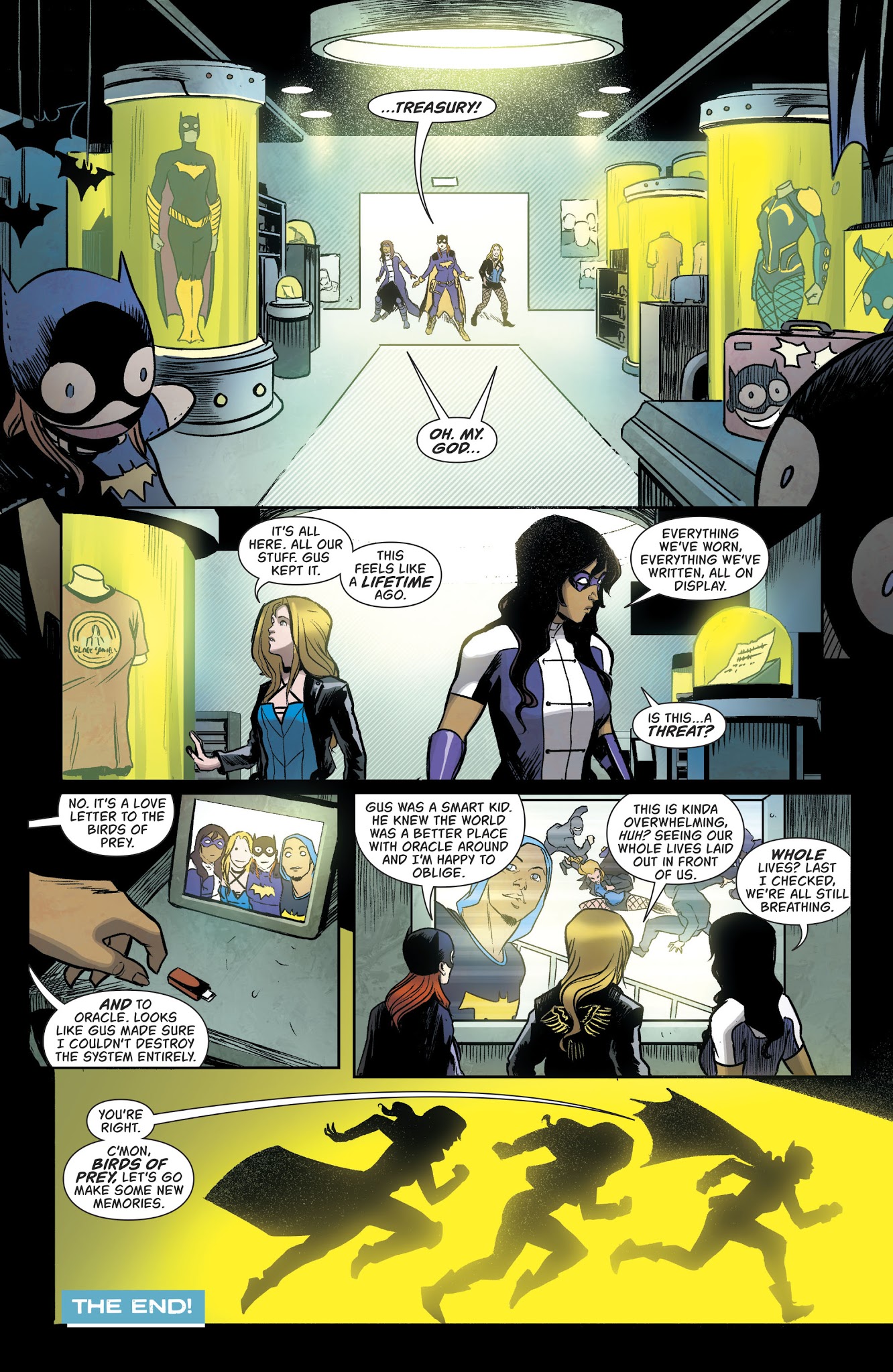 Read online Batgirl and the Birds of Prey comic -  Issue #22 - 23