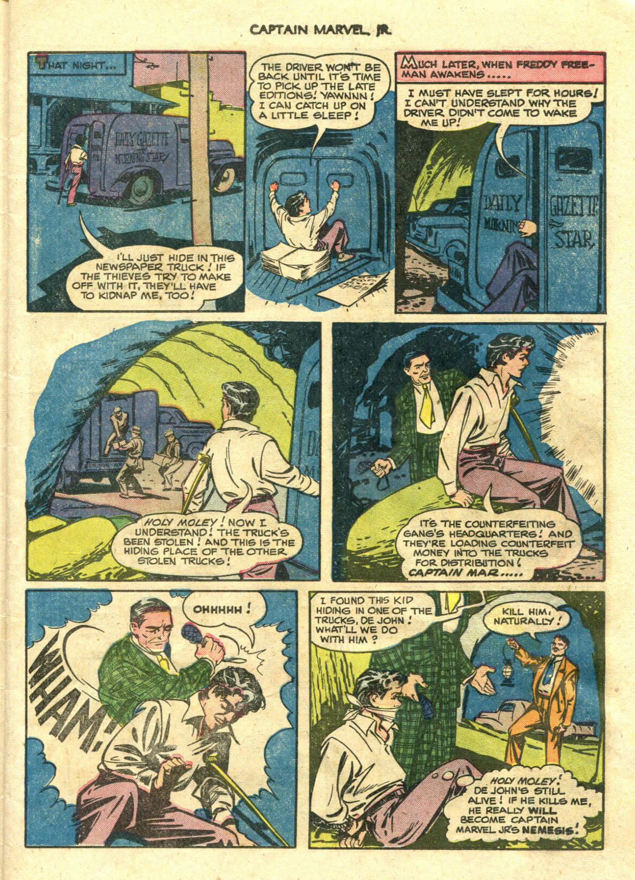Read online Captain Marvel, Jr. comic -  Issue #85 - 9