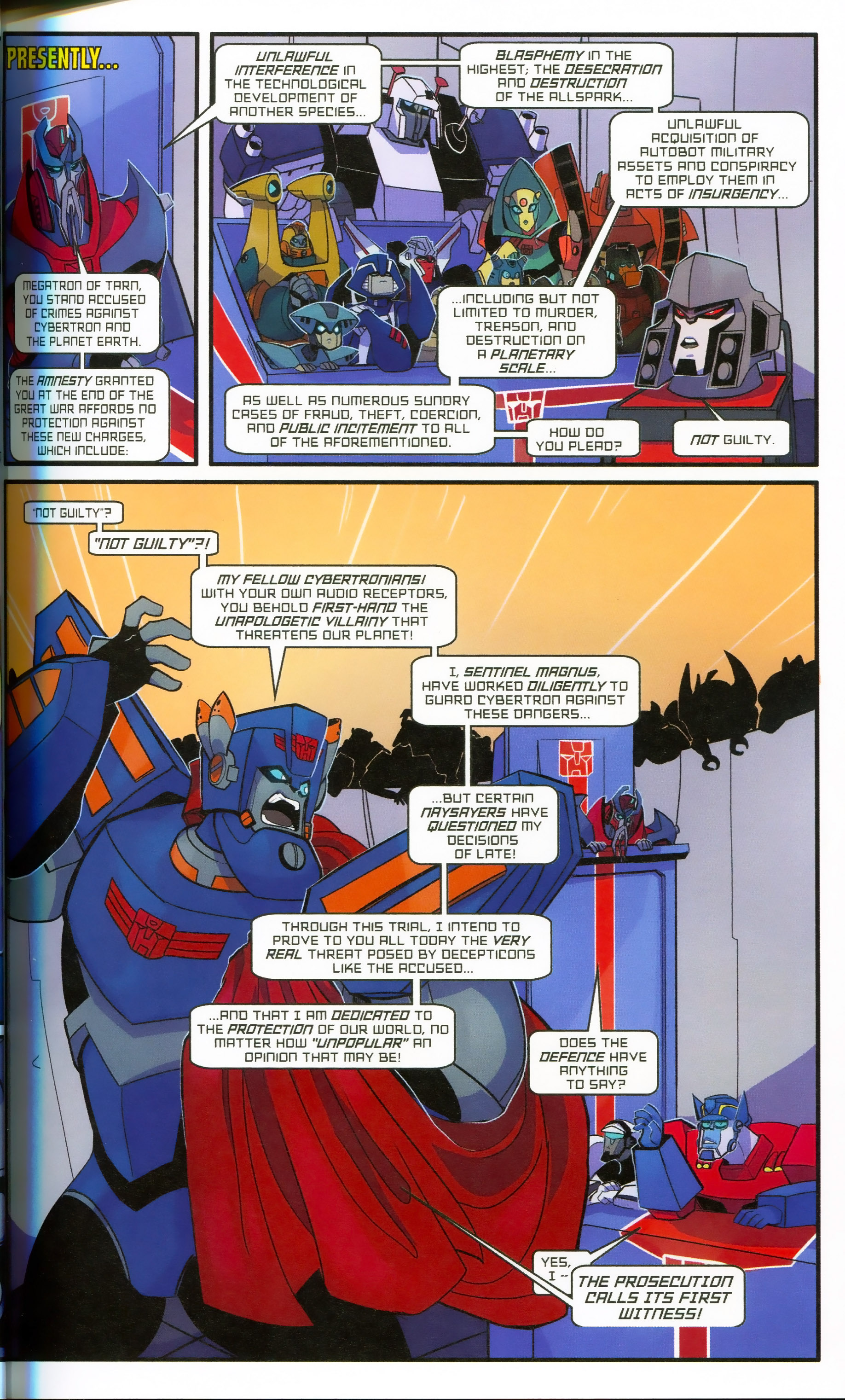 Read online Transformers Animated – Trial and Error comic -  Issue # Full - 25
