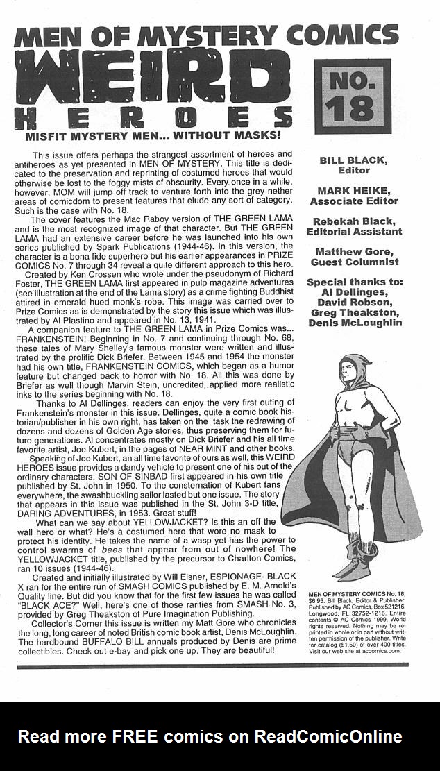 Read online Men of Mystery Comics comic -  Issue #18 - 3