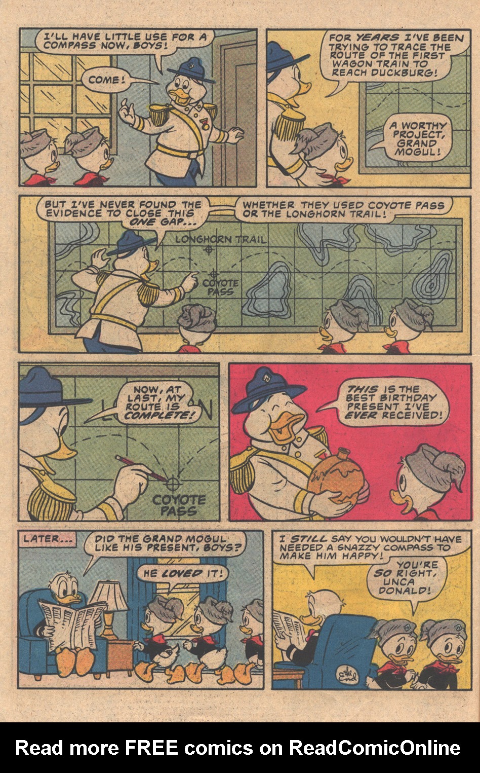 Read online Huey, Dewey, and Louie Junior Woodchucks comic -  Issue #73 - 30