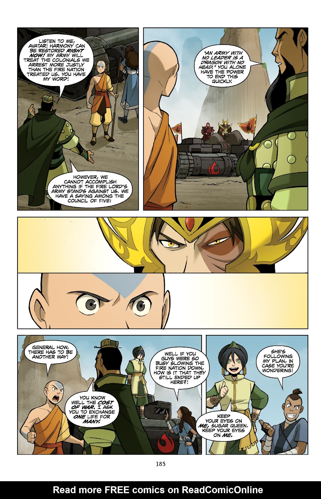 Nickelodeon Avatar: The Last Airbender - The Promise issue TPB Omnibus (Part 2) - Page 85