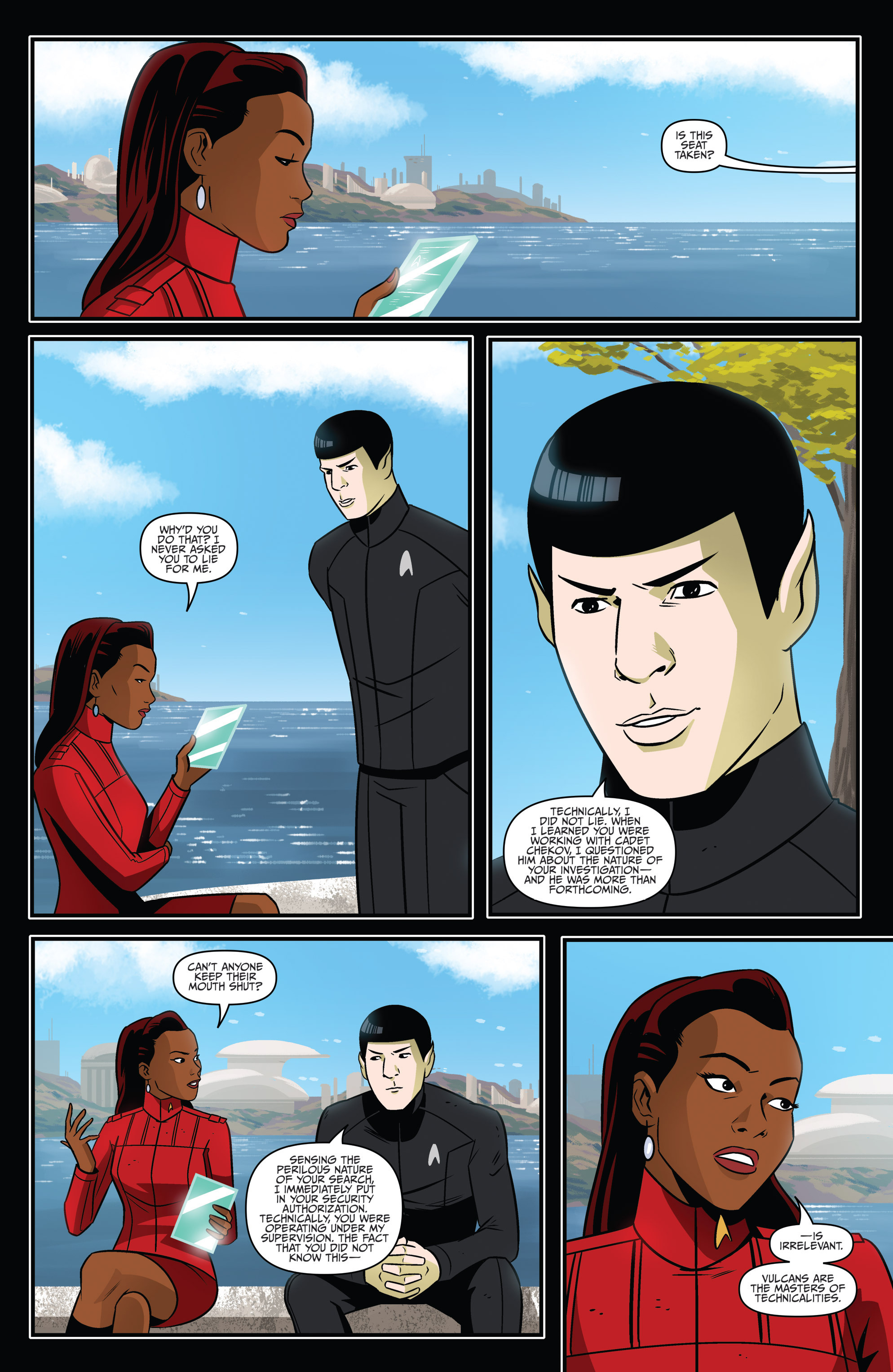 Read online Star Trek: Starfleet Academy (2015) comic -  Issue #4 - 16