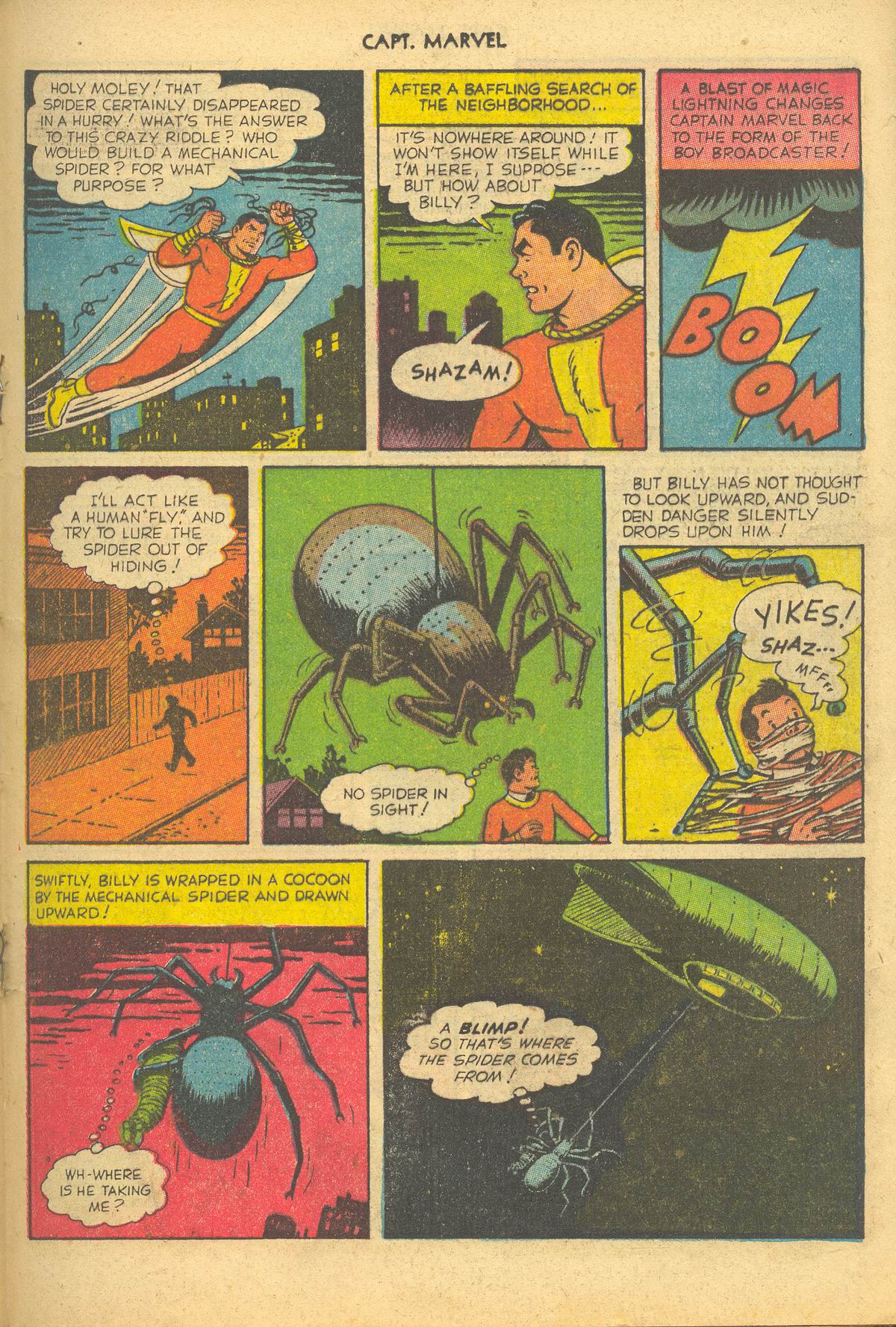 Read online Captain Marvel Adventures comic -  Issue #139 - 21