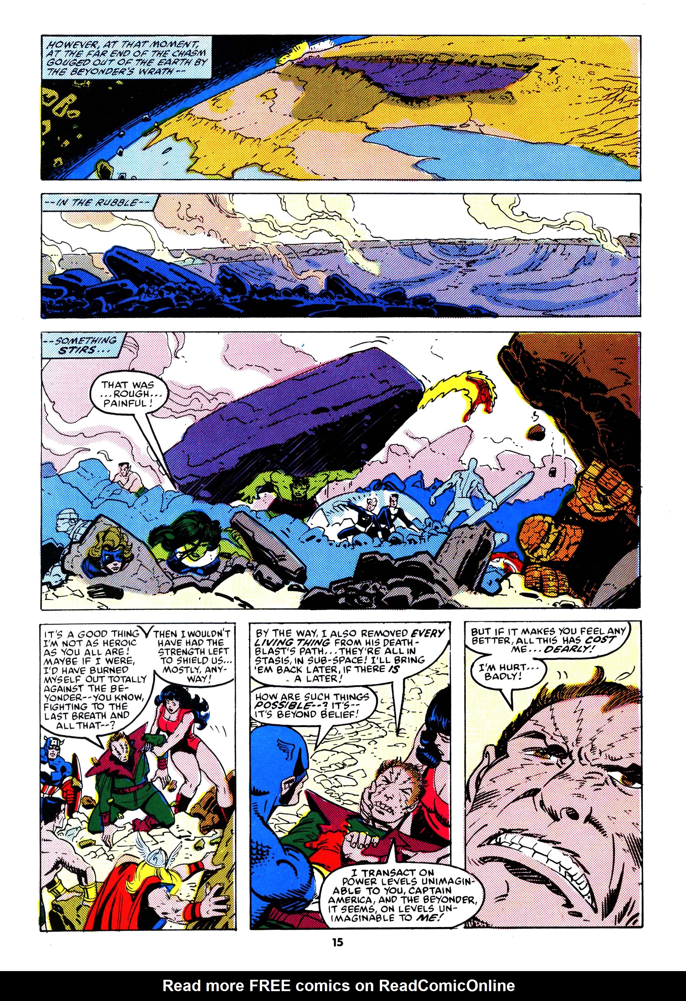 Read online Secret Wars (1985) comic -  Issue #80 - 15