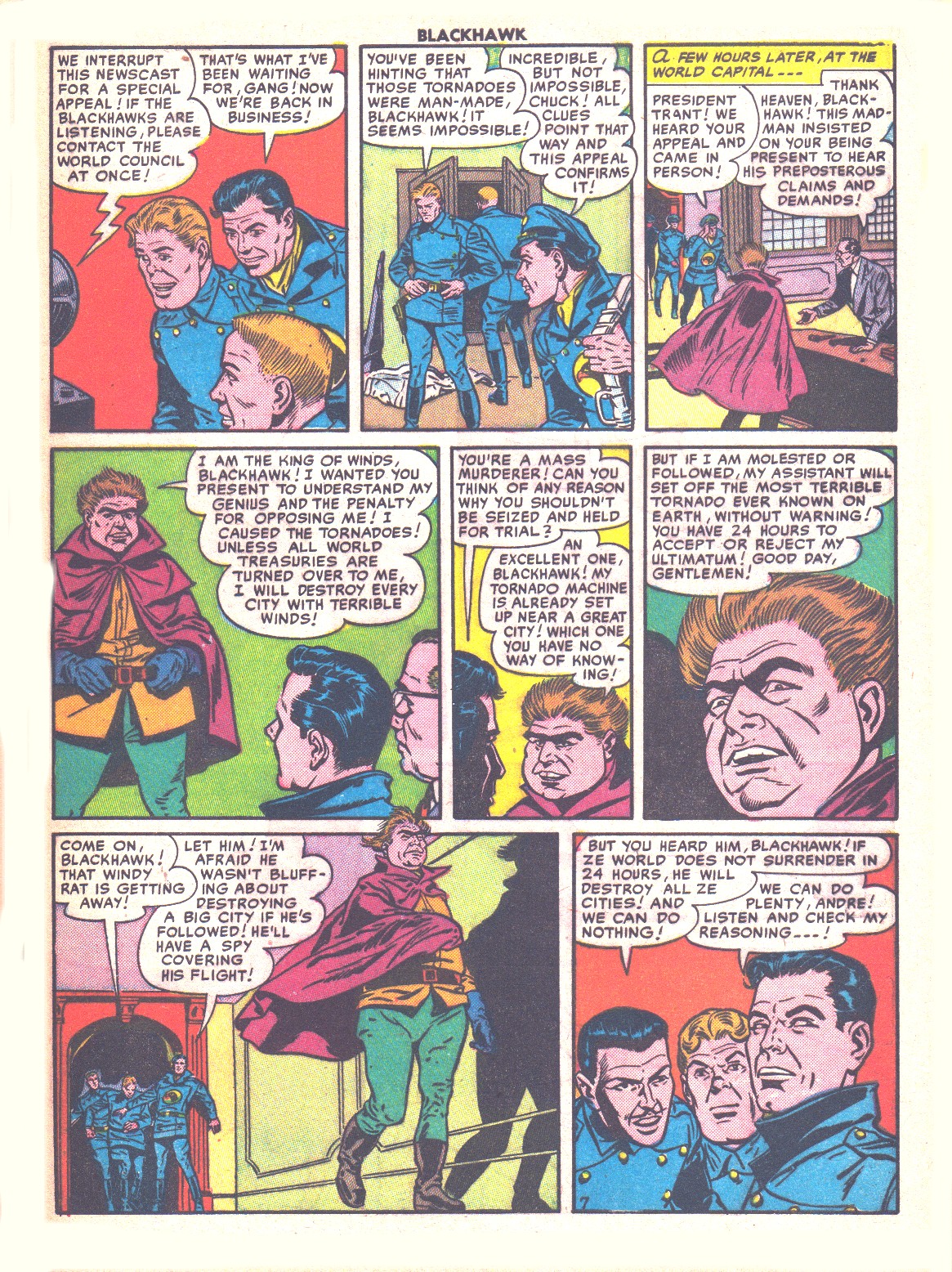 Read online Blackhawk (1957) comic -  Issue #44 - 9