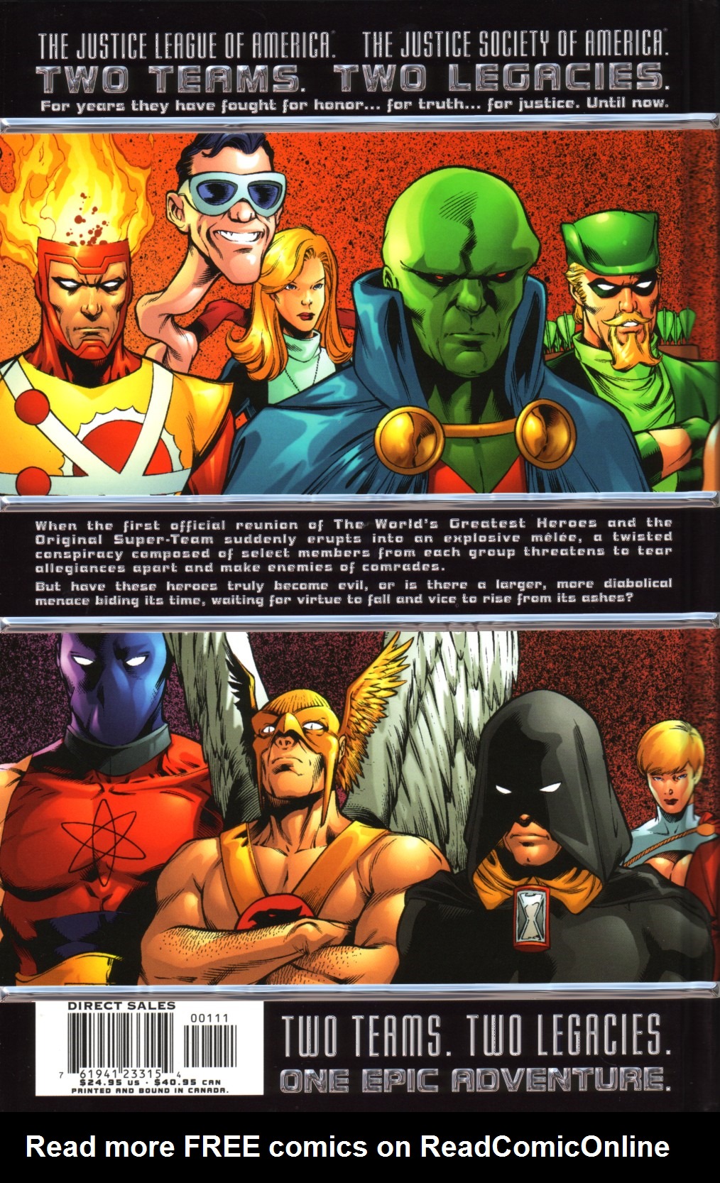 Read online JLA/JSA: Virtue and Vice comic -  Issue # TPB - 97