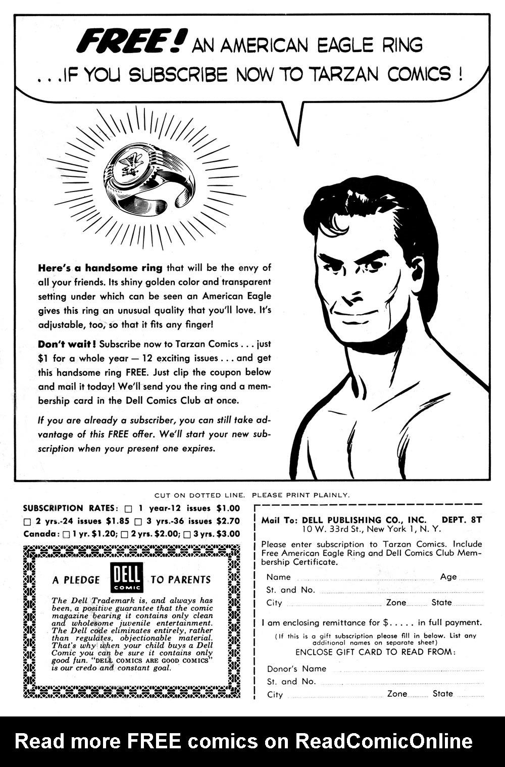 Read online Tarzan (1948) comic -  Issue #71 - 2