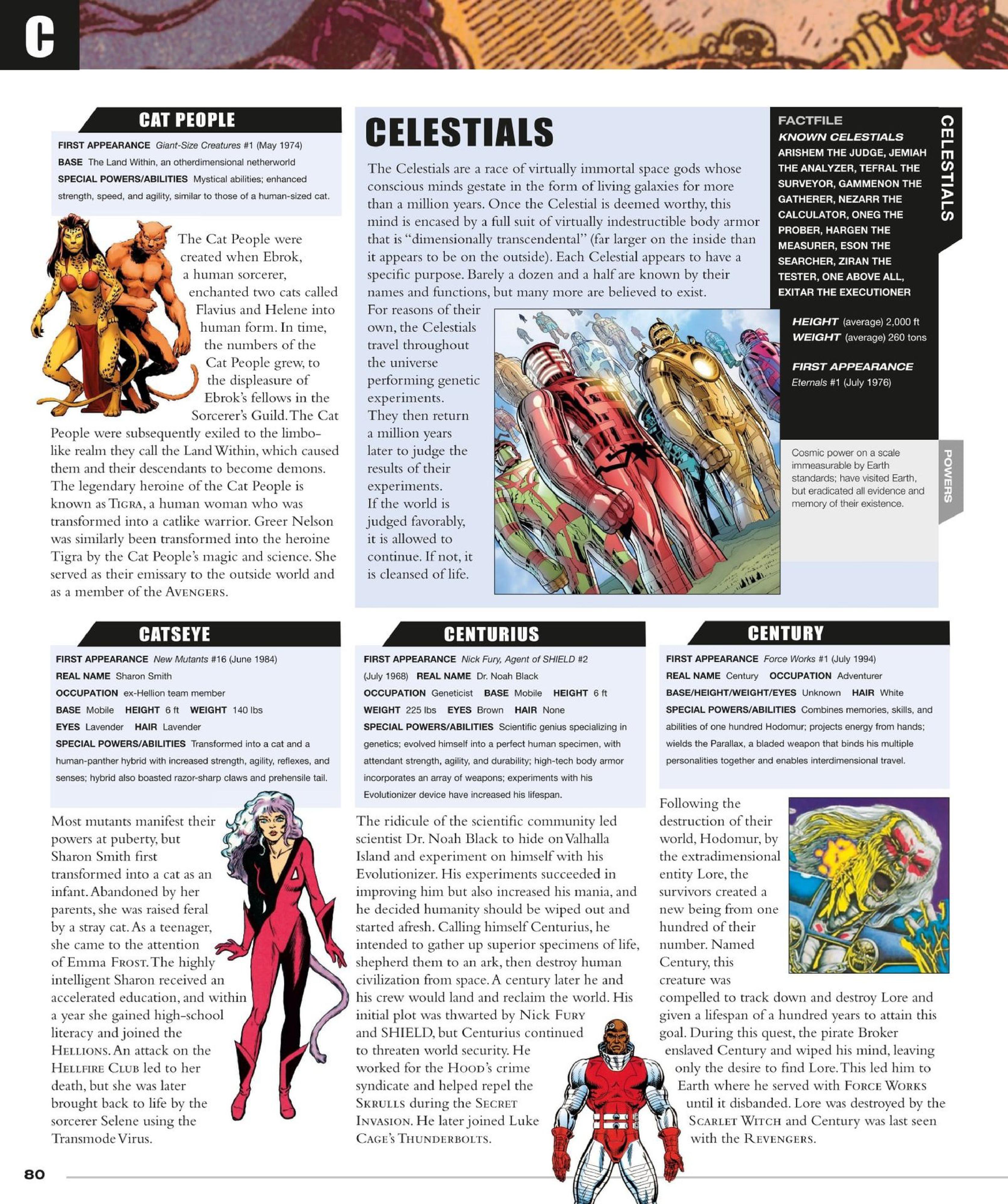 Read online Marvel Encyclopedia, New Edition comic -  Issue # TPB (Part 1) - 82