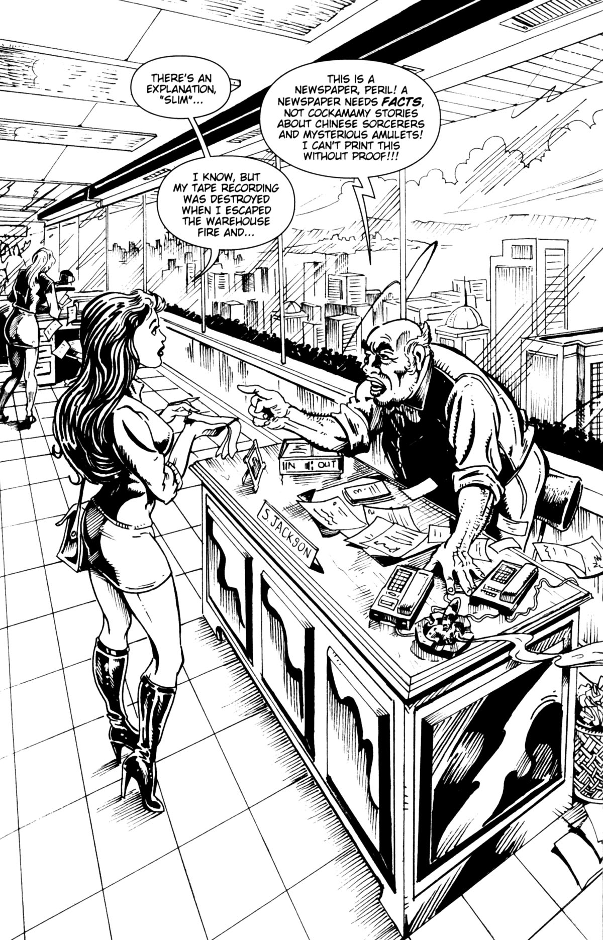 Read online Paula Peril (2009) comic -  Issue #1 - 11