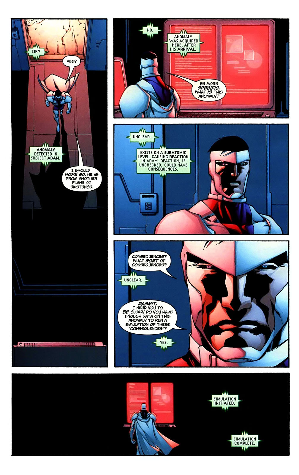 Captain Atom: Armageddon Issue #2 #2 - English 22