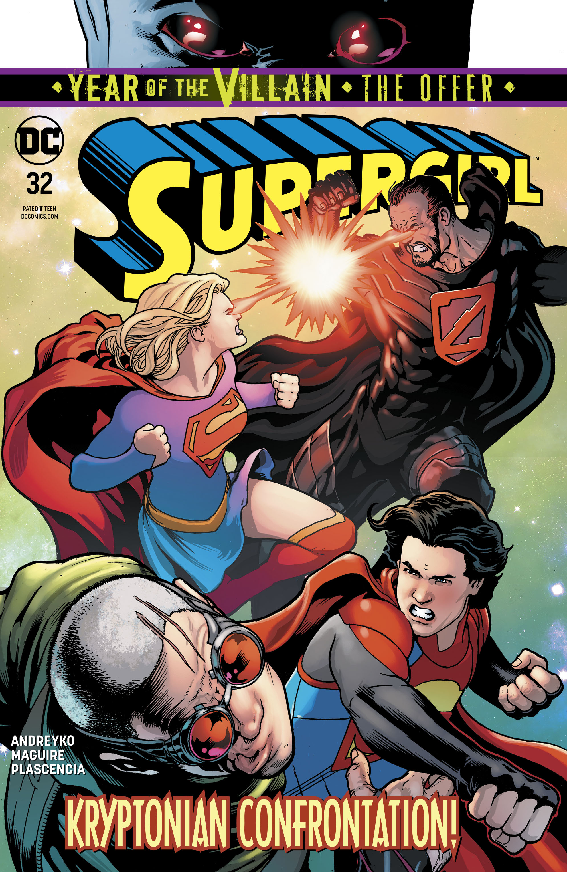 Read online Supergirl (2016) comic -  Issue #32 - 1