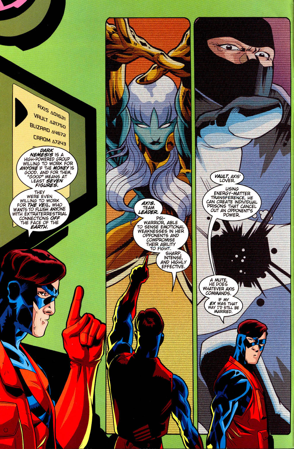 Read online Dark Nemesis (Villains) comic -  Issue # Full - 3